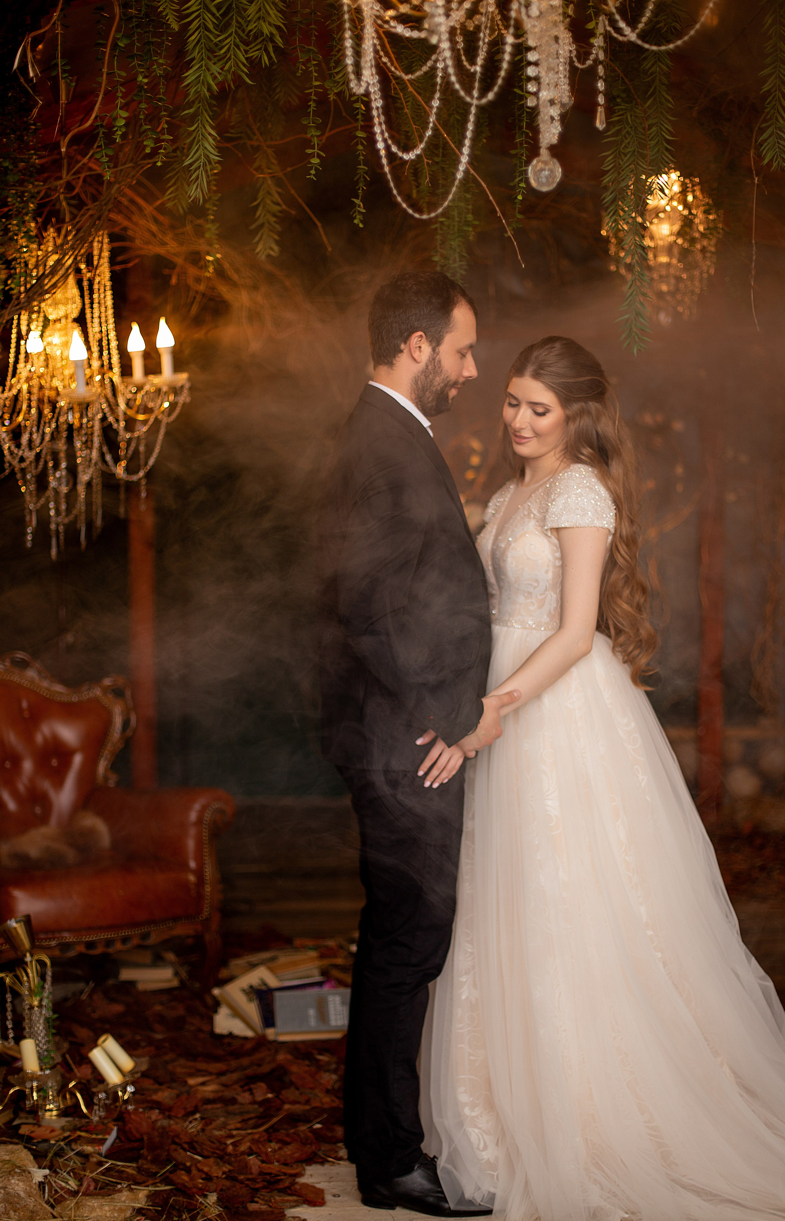 Свадебная история в фотозале Теплица. Семейный и индивидуальный фотограф в Ростове-на-Дону