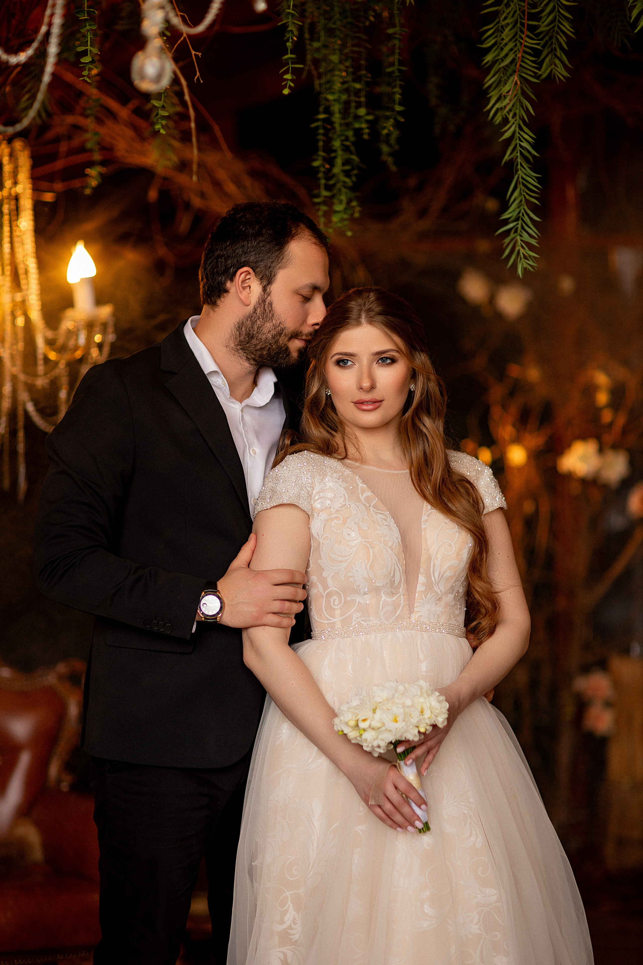 Свадебная история в фотозале Теплица. Семейный и индивидуальный фотограф в Ростове-на-Дону