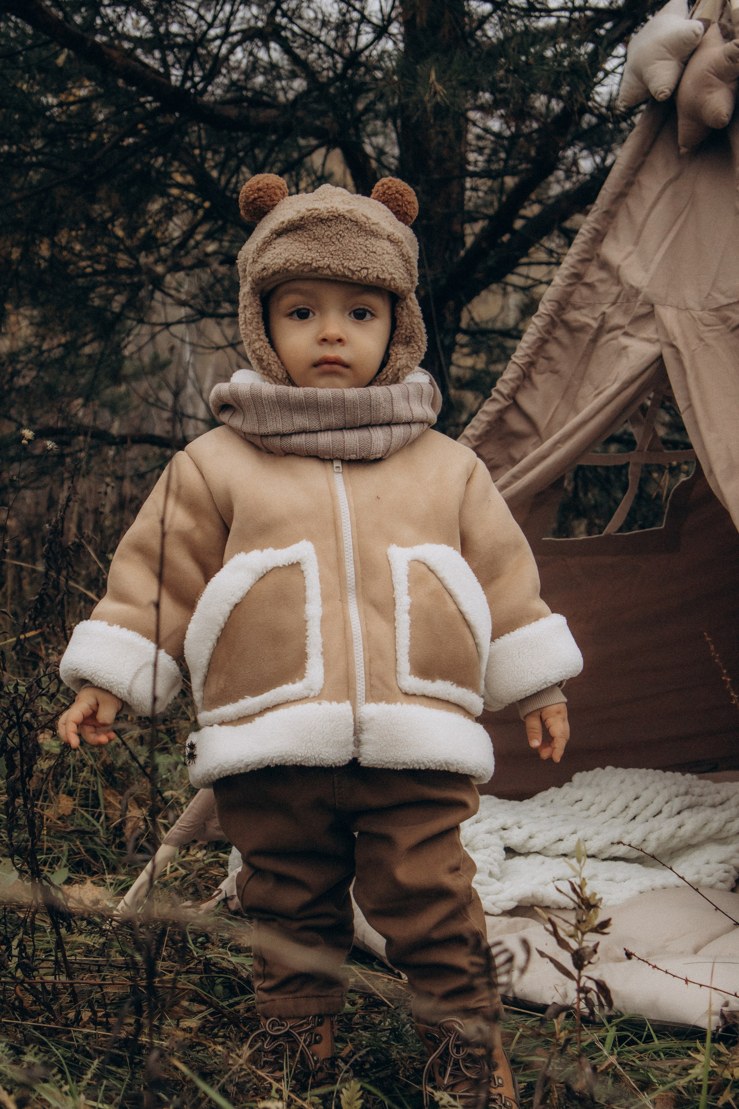 Осенью в лесу. Семейная фотосессия в лесу. Юлия Левада Семейный и женский фотограф