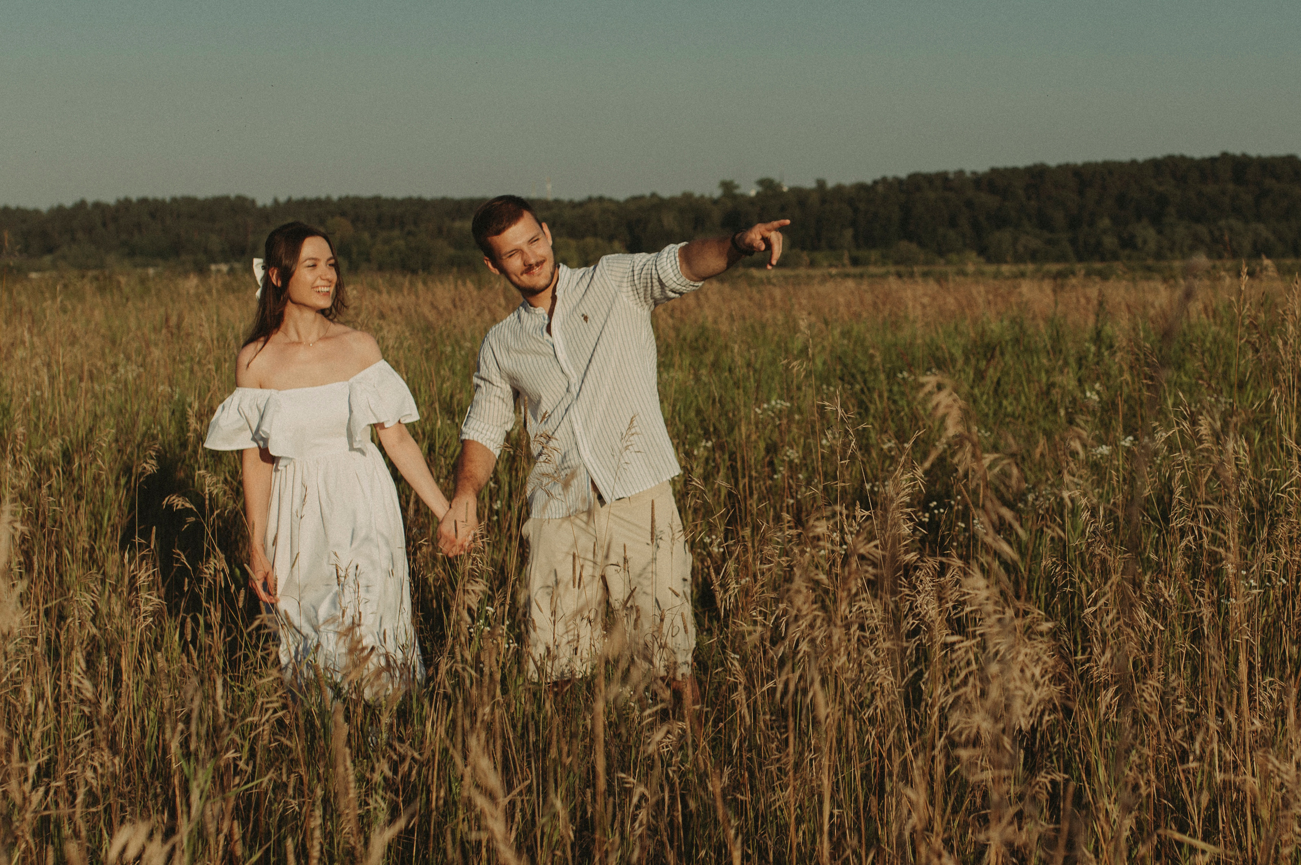 В поле. Фотограф Щербинина Виктория Москва