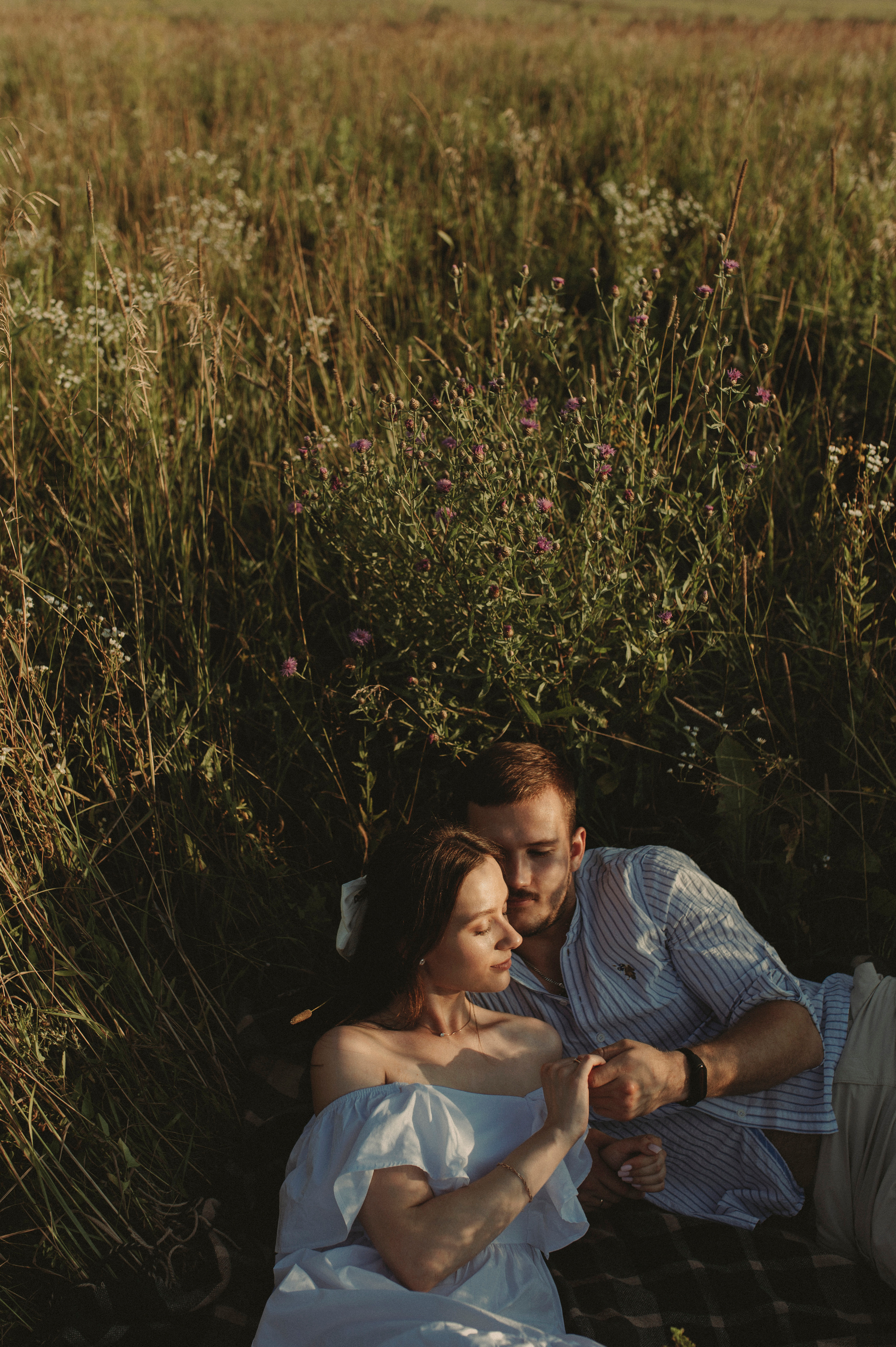 В поле. Фотограф Щербинина Виктория Москва