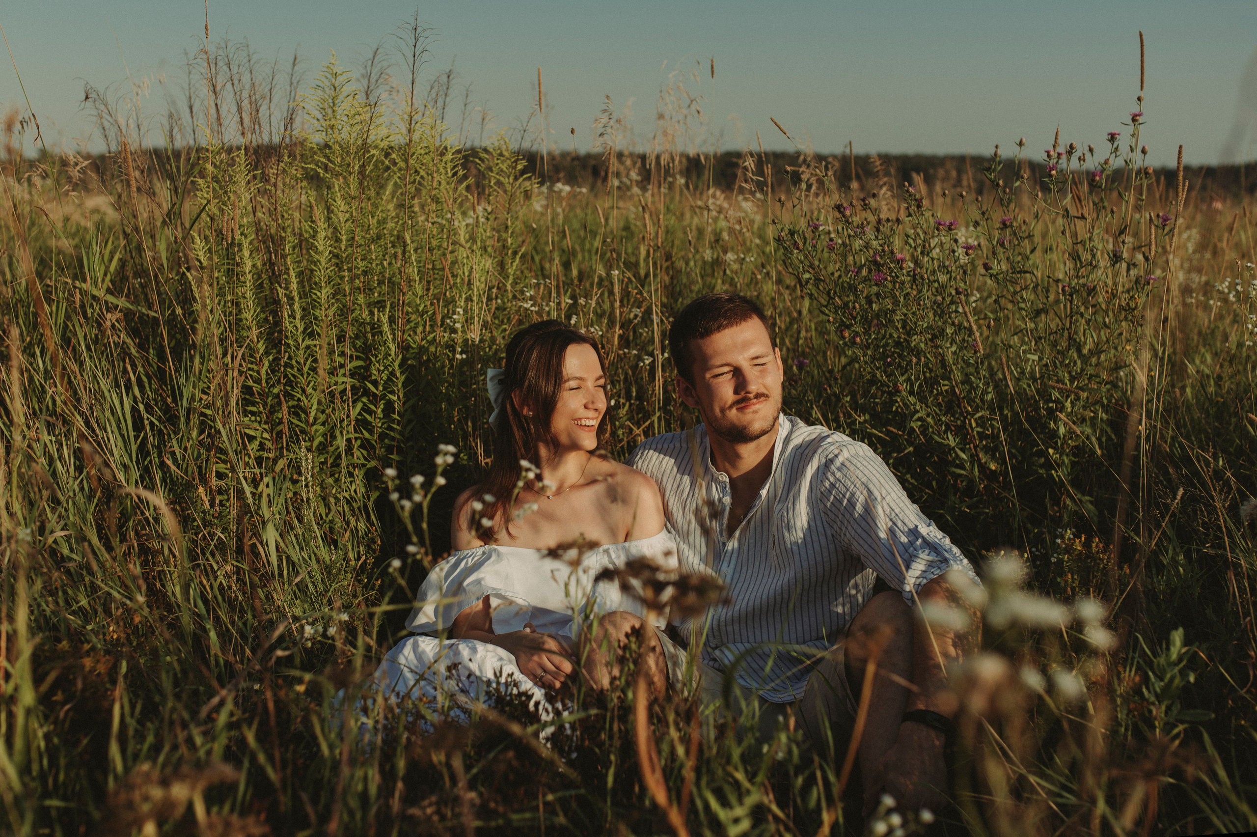 В поле. Фотограф Щербинина Виктория Москва