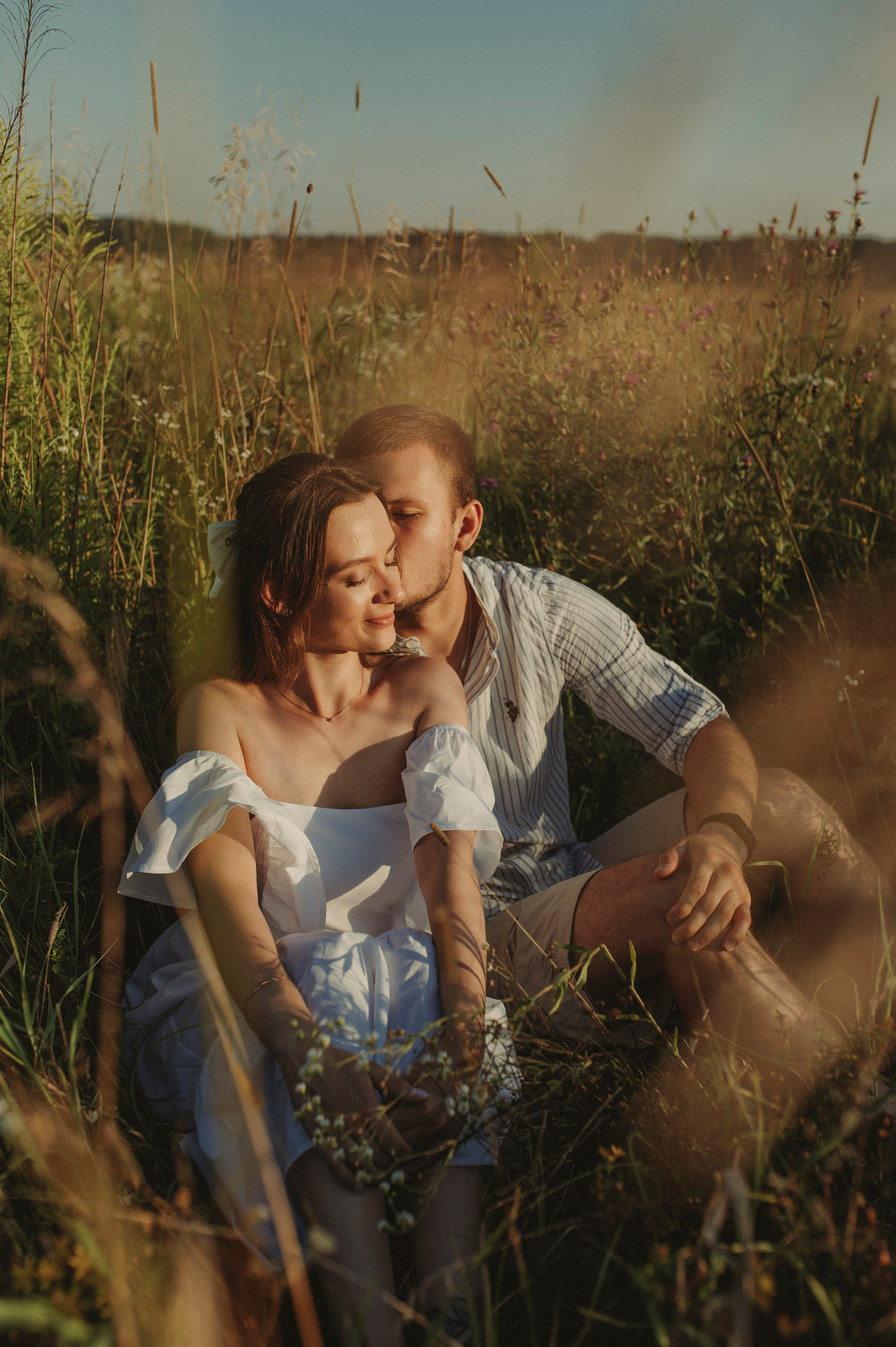 В поле. Фотограф Щербинина Виктория Москва