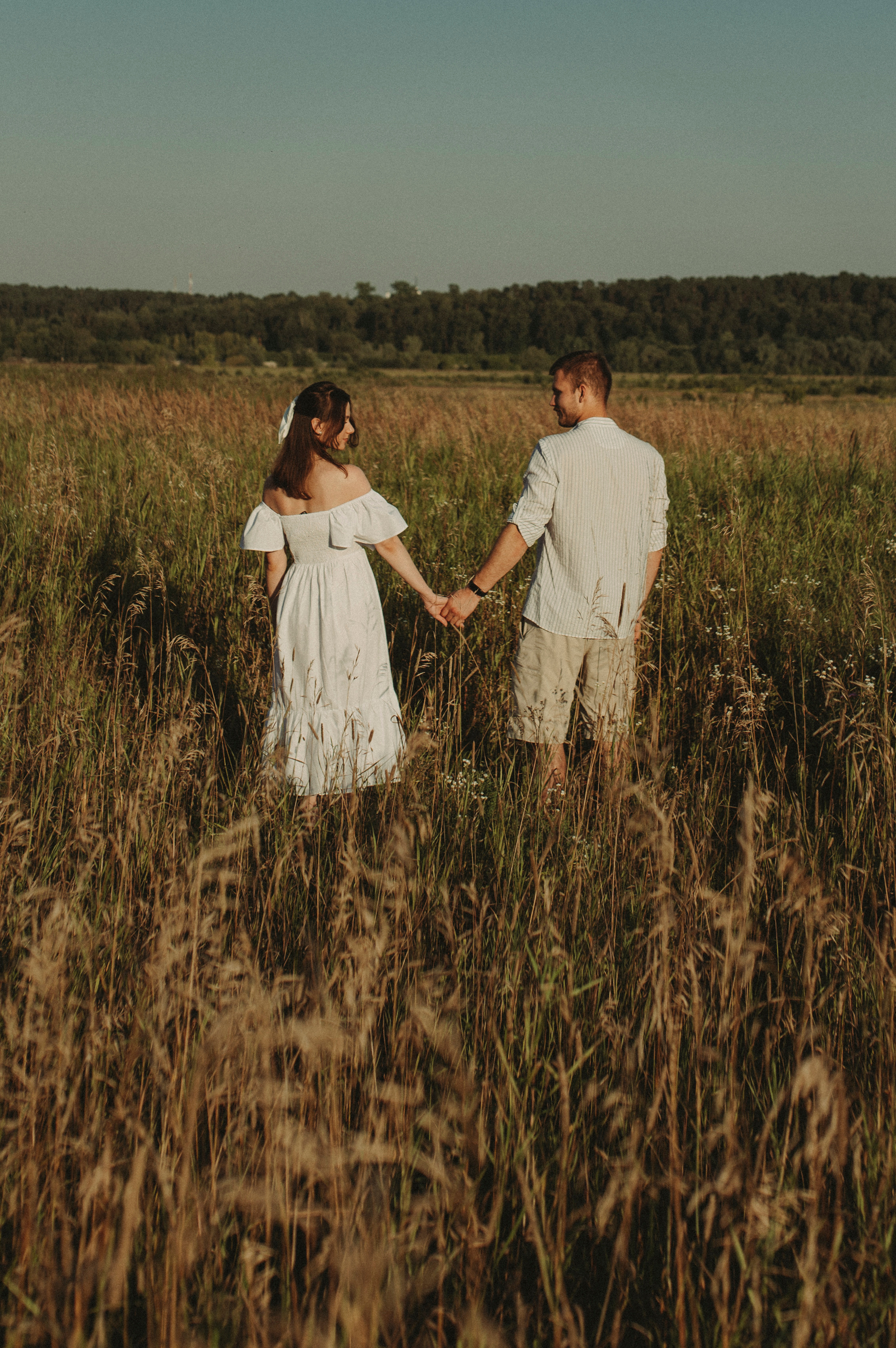 В поле. Фотограф Щербинина Виктория Москва