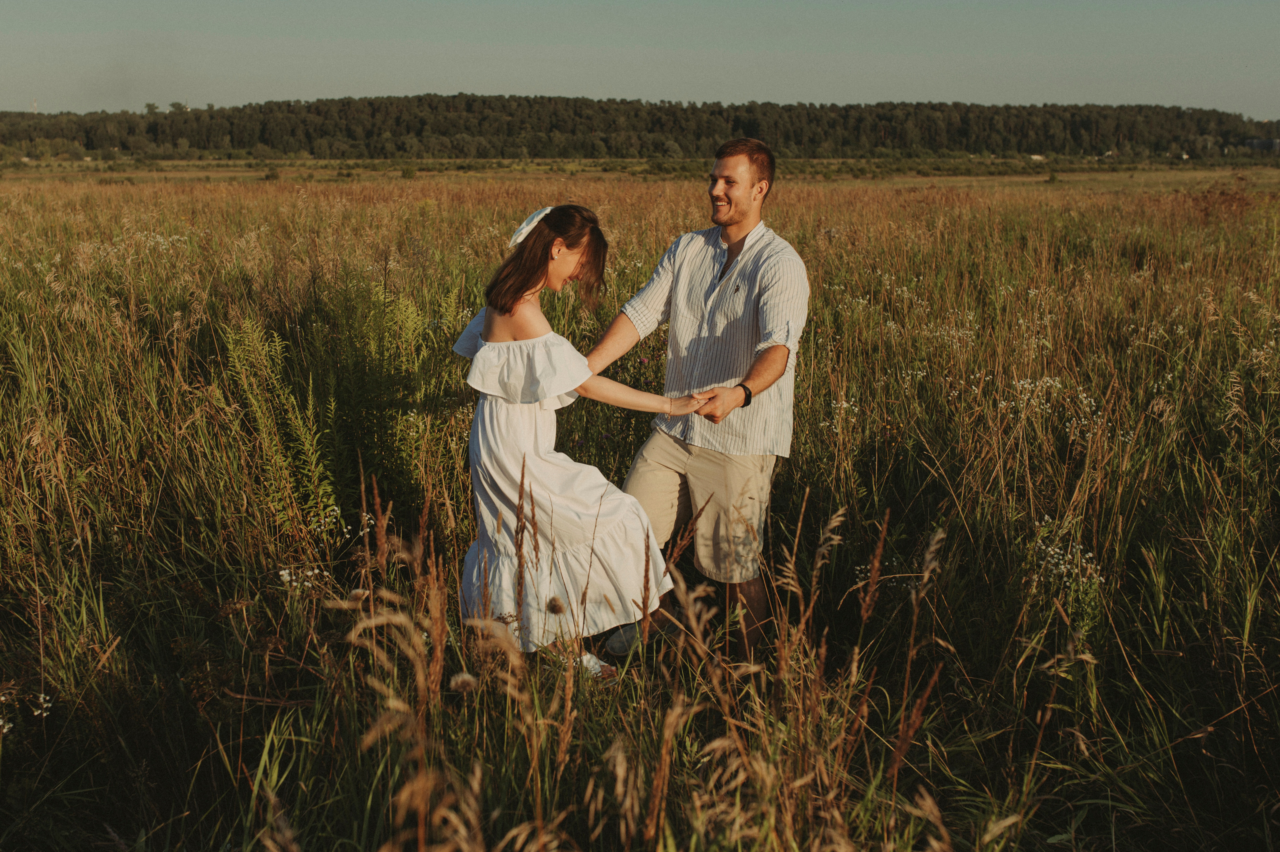 В поле. Фотограф Щербинина Виктория Москва