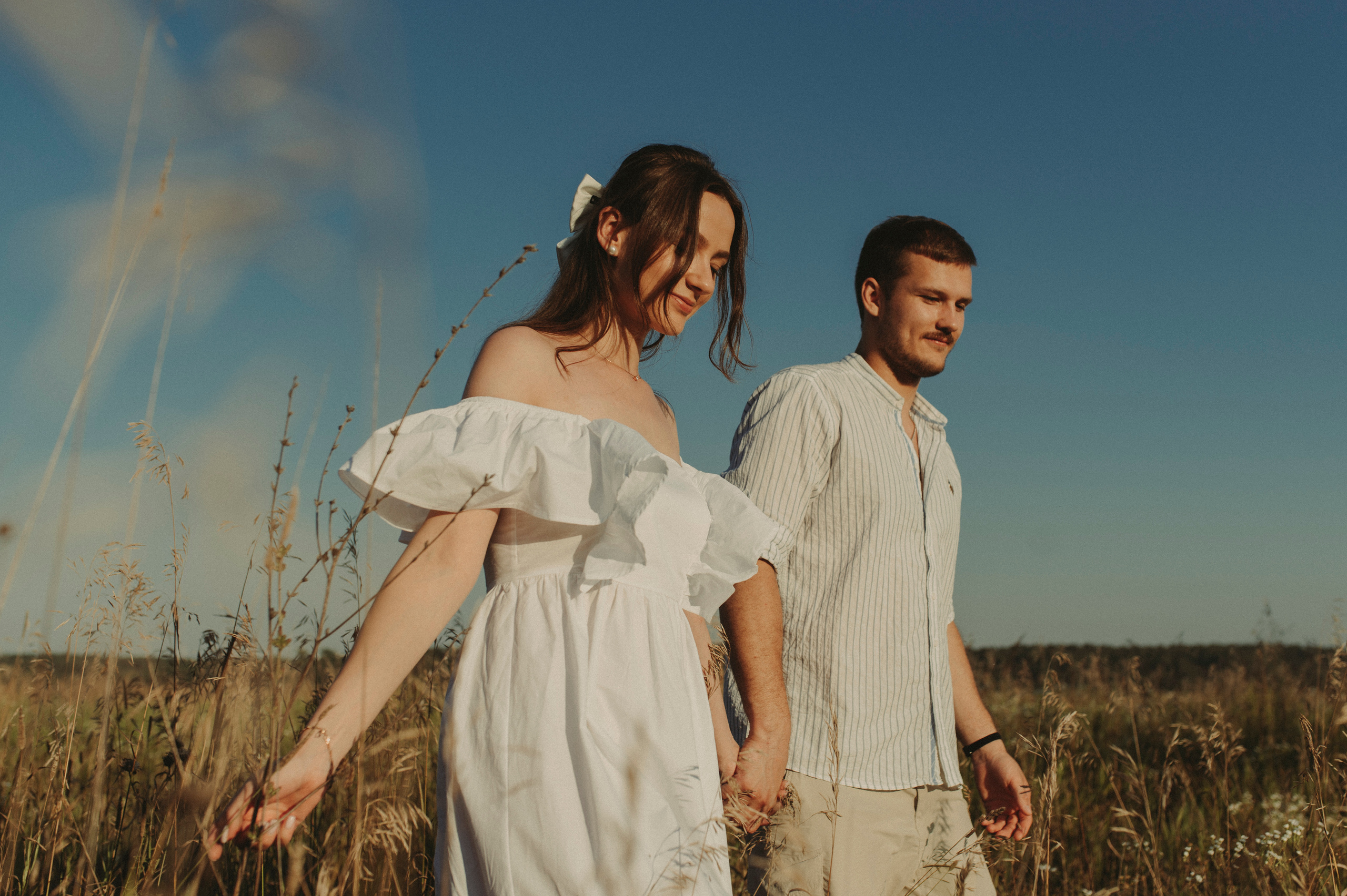 В поле. Фотограф Щербинина Виктория Москва