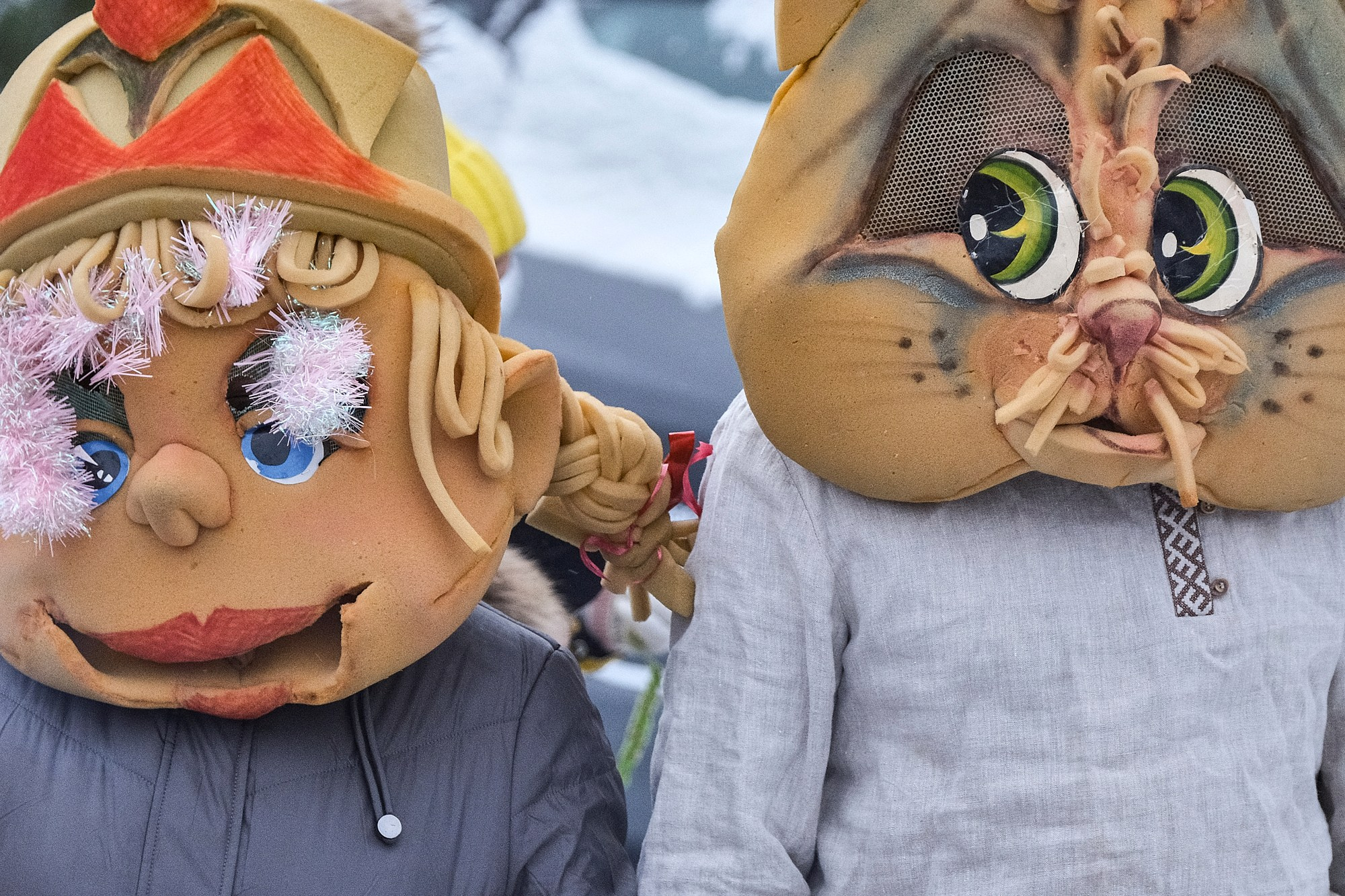 Никита Гольцов фотограф; Колядки; Колядование; Рождество; Репортажный фотограф в Томске;