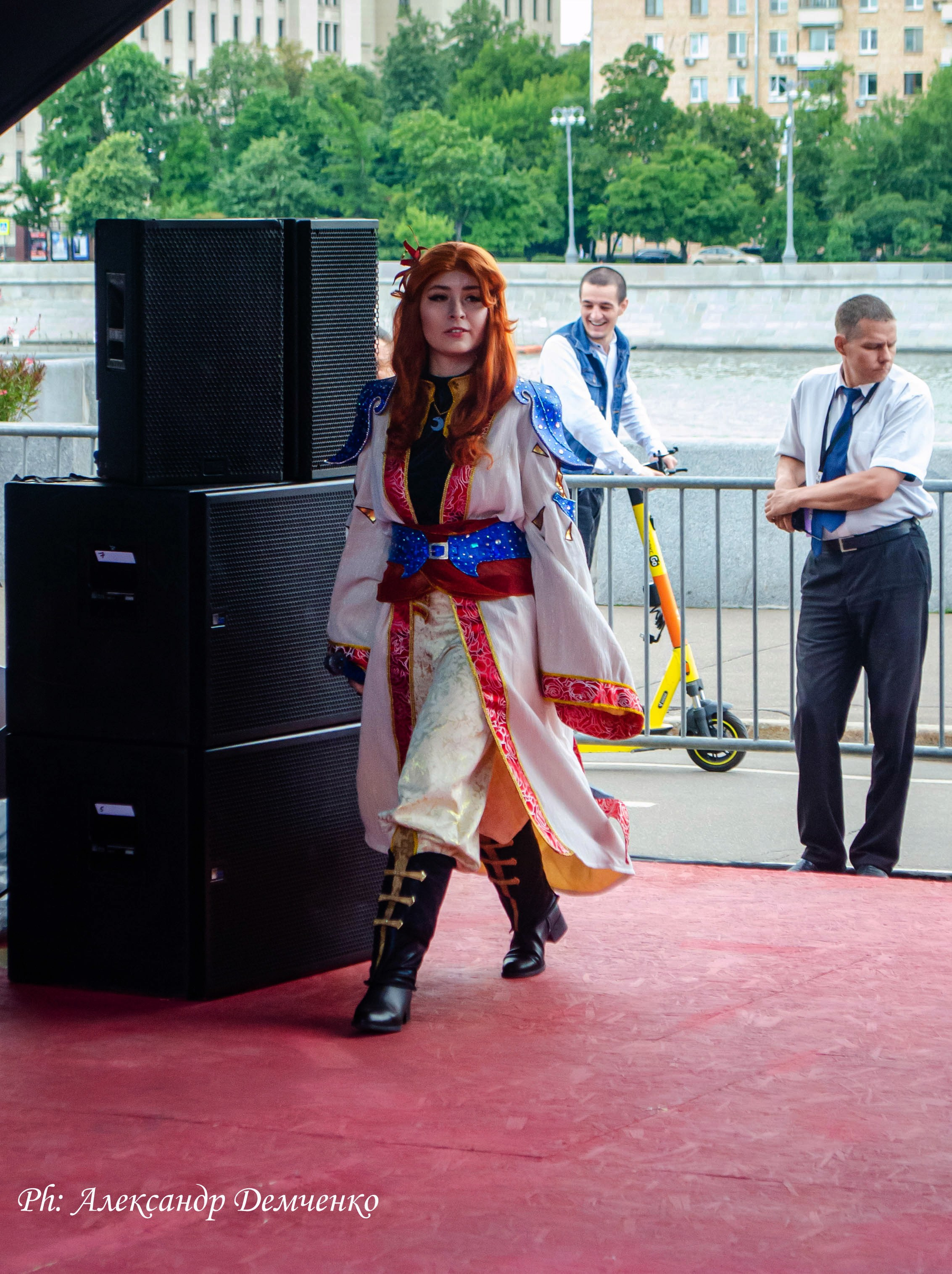 Фотосессия сцены в Москве на разных репортажных мероприятий