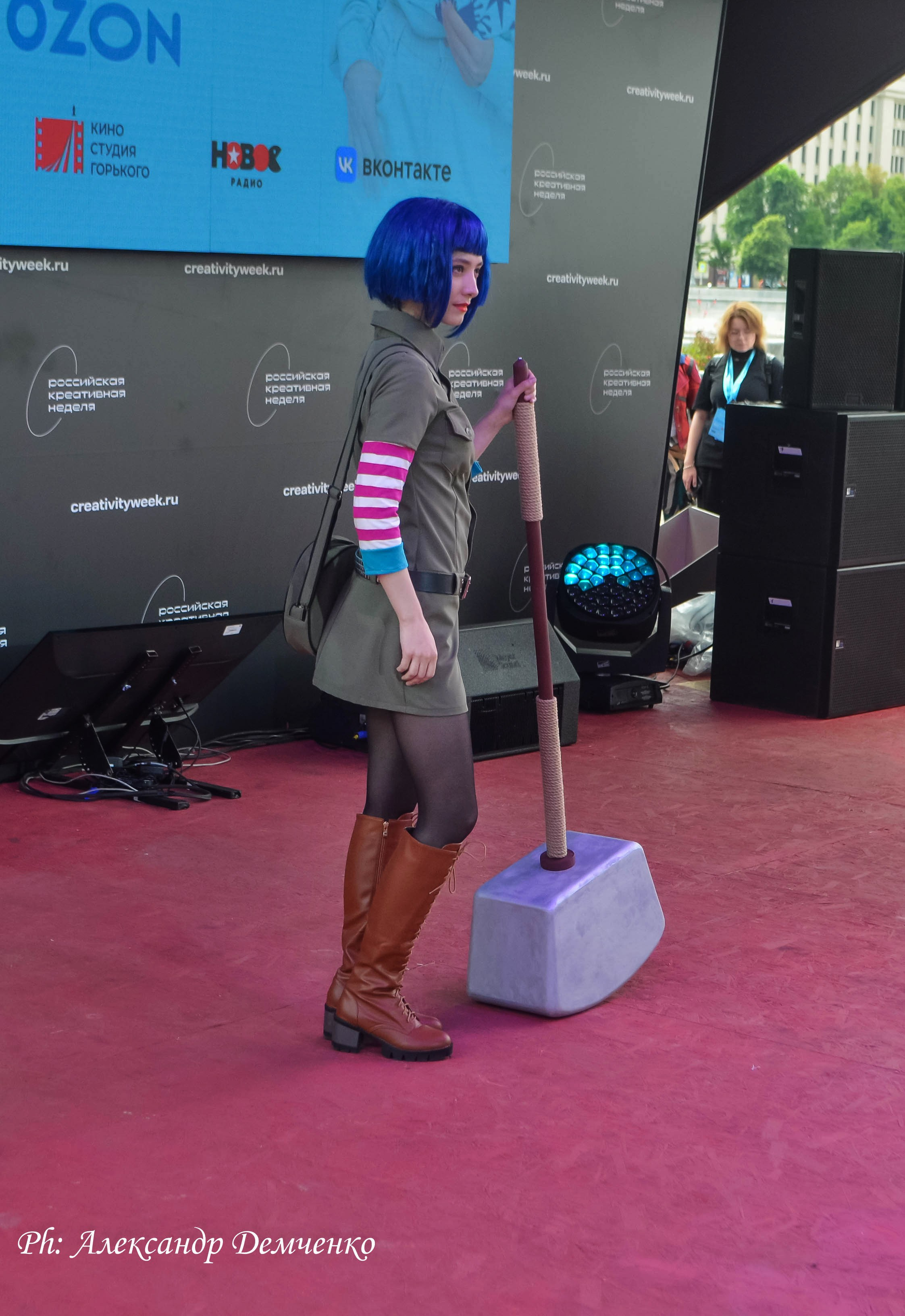 Фотосессия сцены в Москве на разных репортажных мероприятий