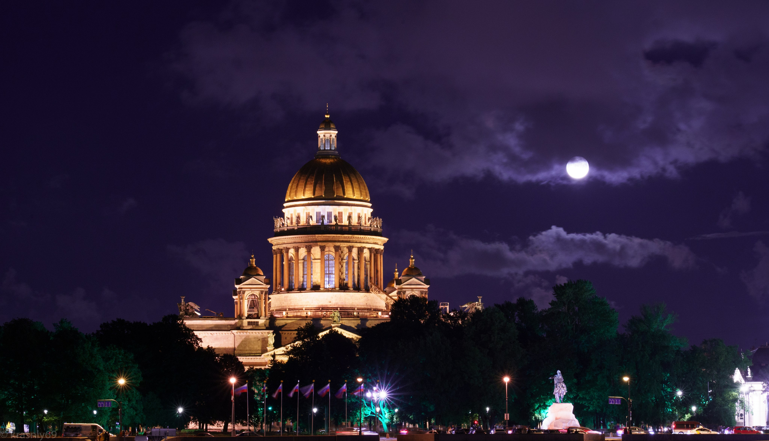 Ночная съемка. Фотограф Сергей Красников