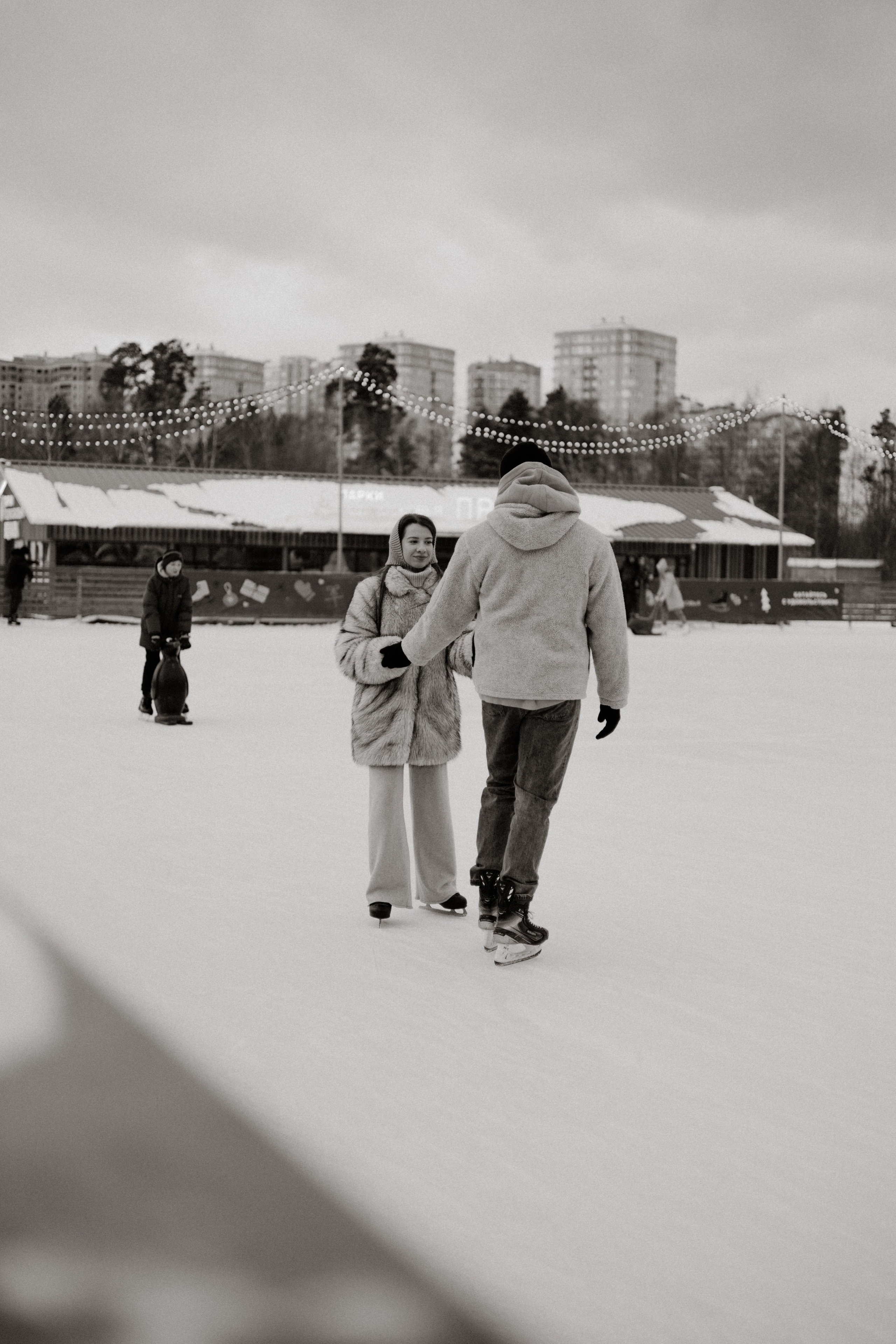 Любовь на льду. Семейный фотограф в Москве Аникина Наталья