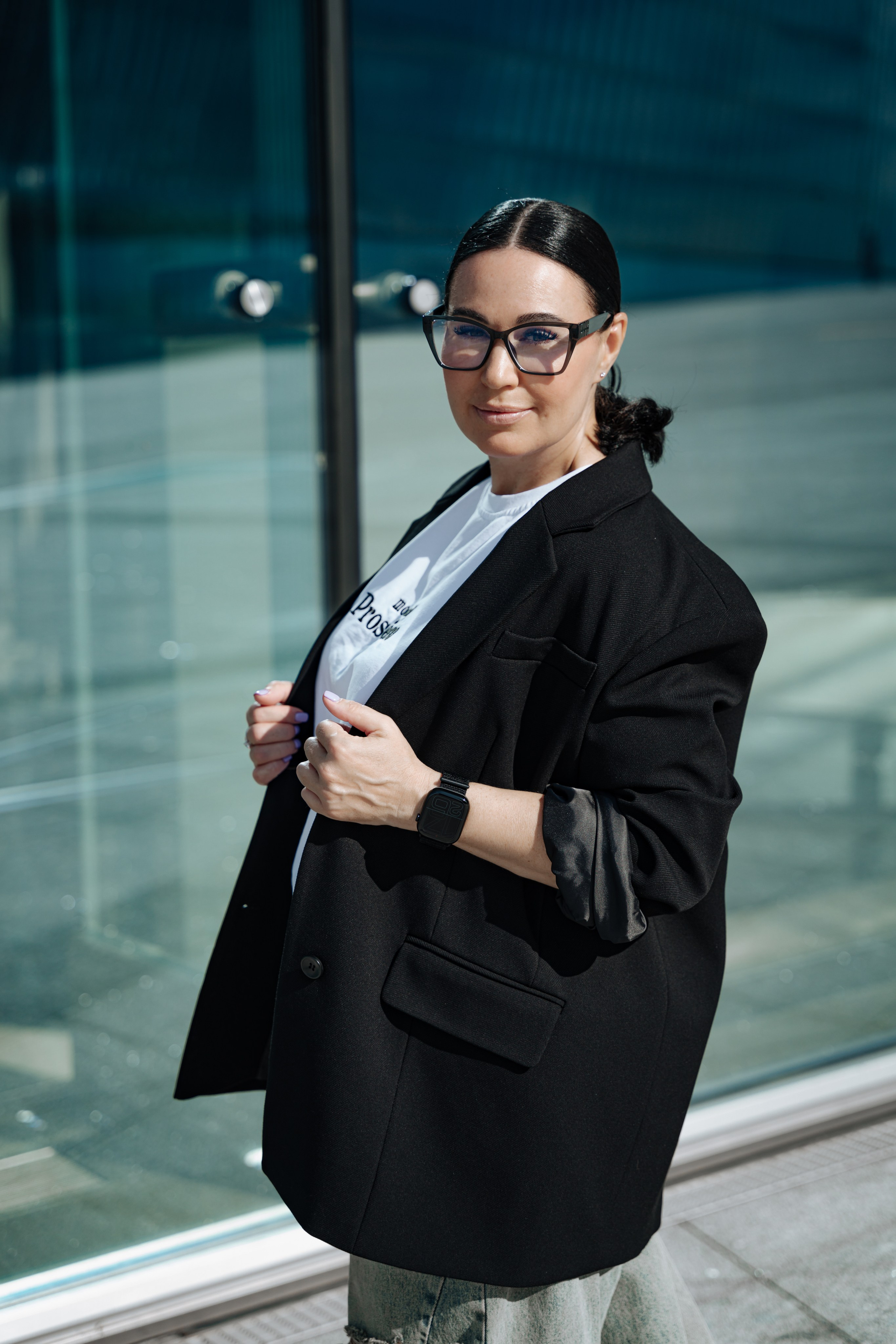 Елена. Лахта центр. Портретный фотограф в Санкт-Петербурге Дмитриева Наталия