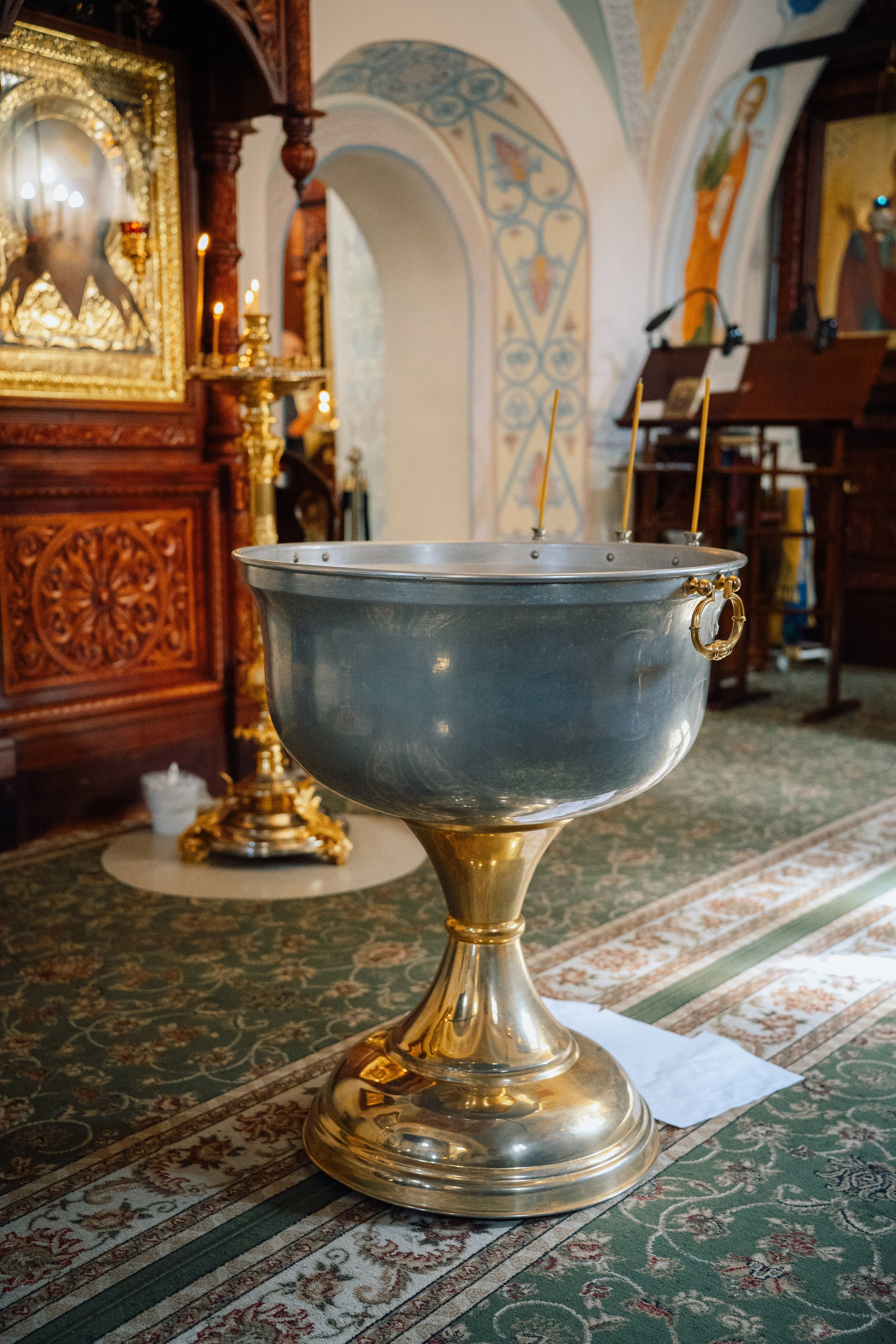 Крещение Марка. Фотограф Казакова Анастасия