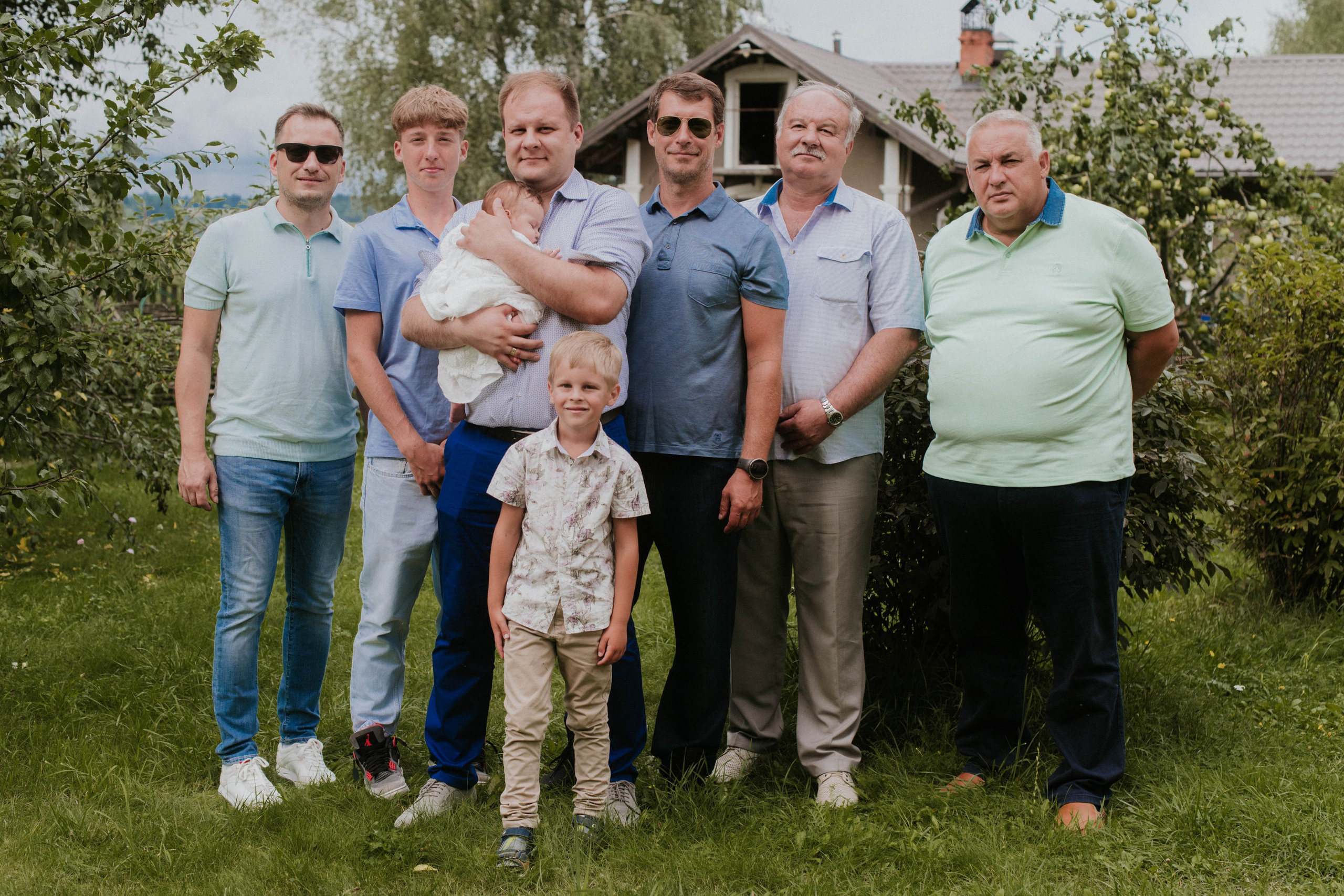 Фотосессия на крещение. Семейный фотограф в Москве Полина Ситникова