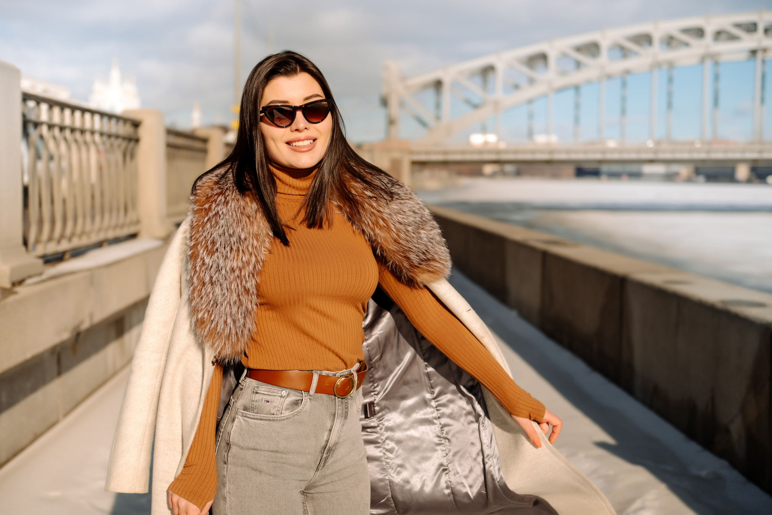 Большеохтинский мост. Свадебный и сеейный фотограф в Санкт-Петербурге Елена Худякова