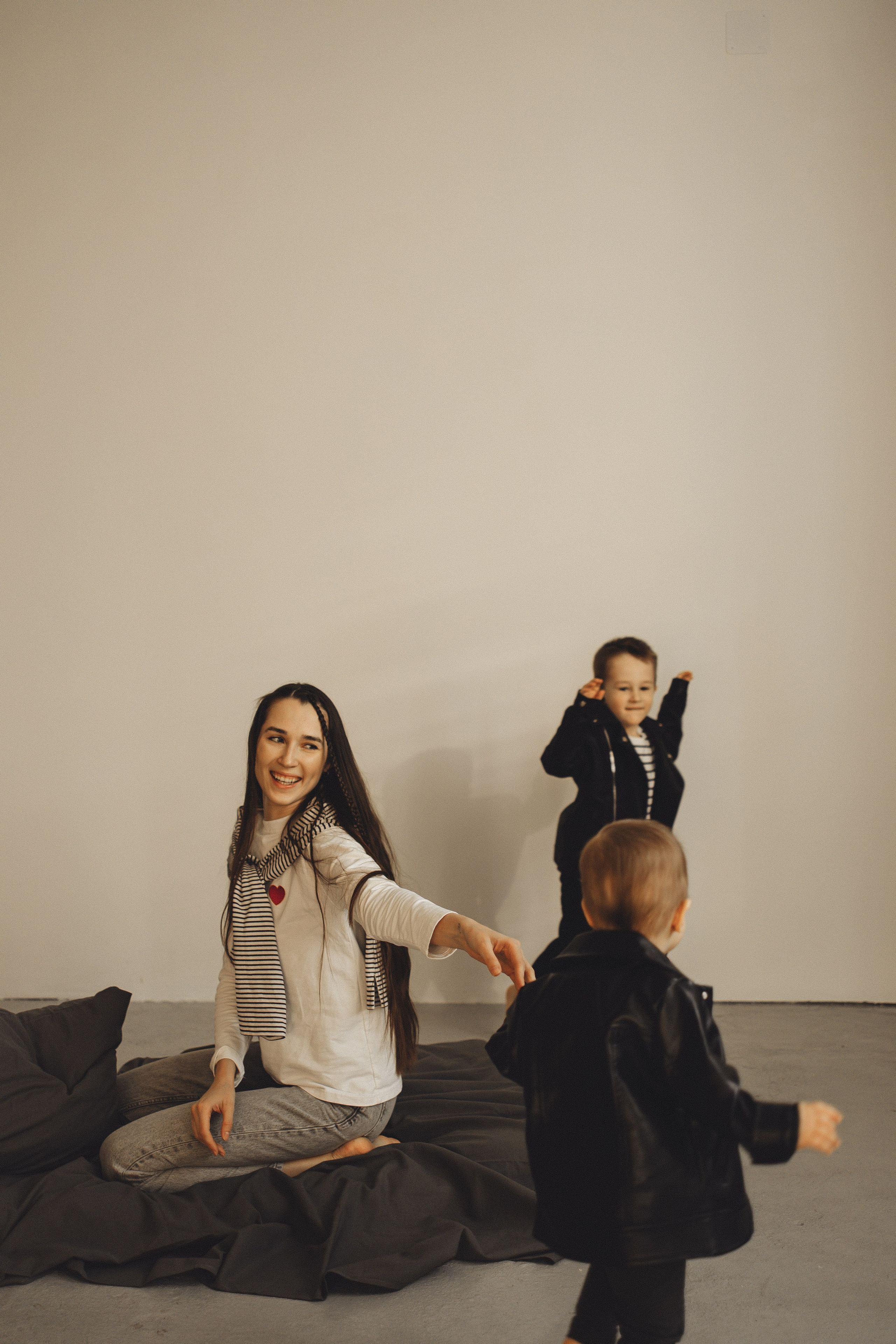 Семейная история в студии. Семейный и детский фотограф, таганрог, ростов-на-дону