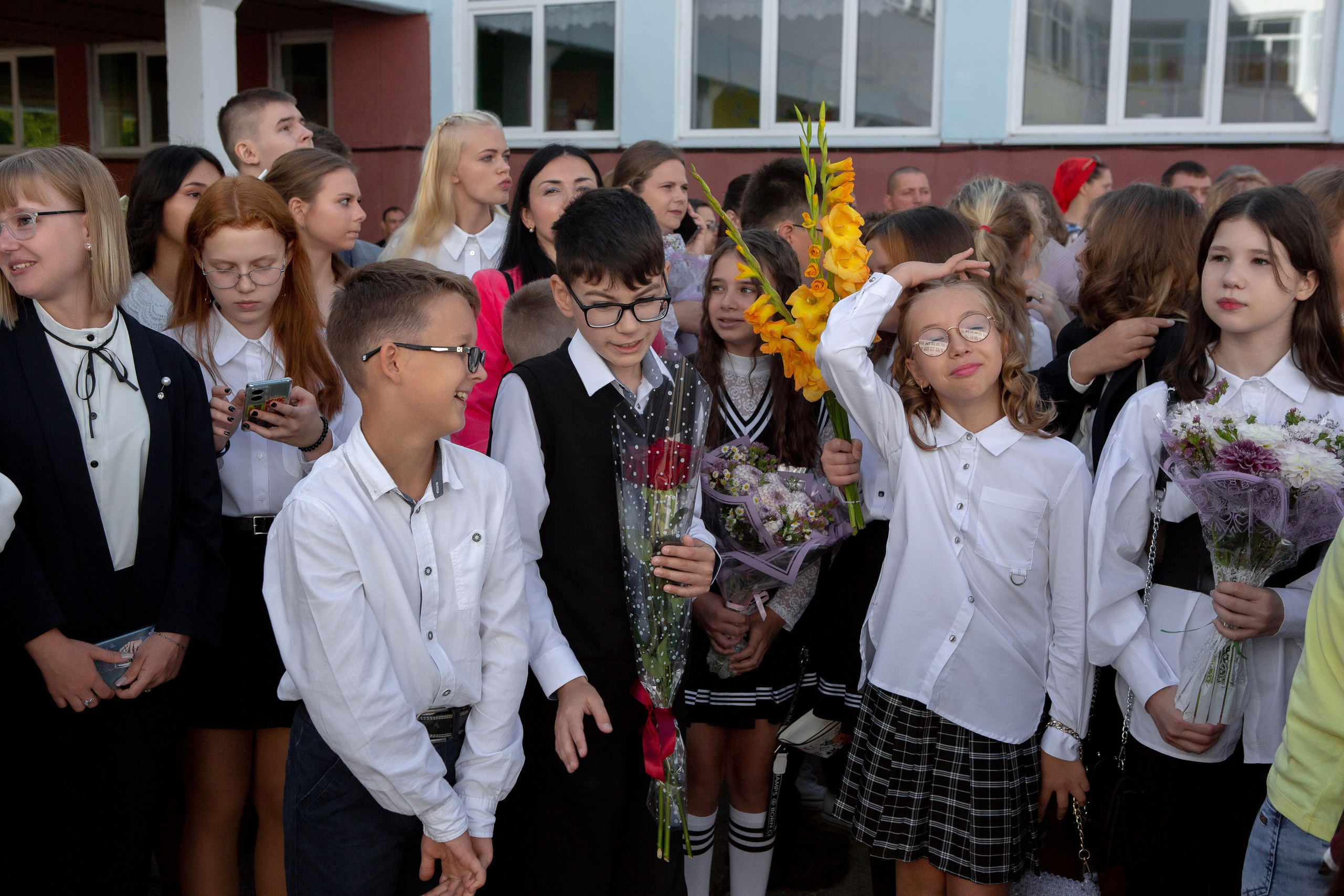1 сентября 2023 г. 9 школа Мценск. Профессиональный фотограф в Мценске и Орловской области