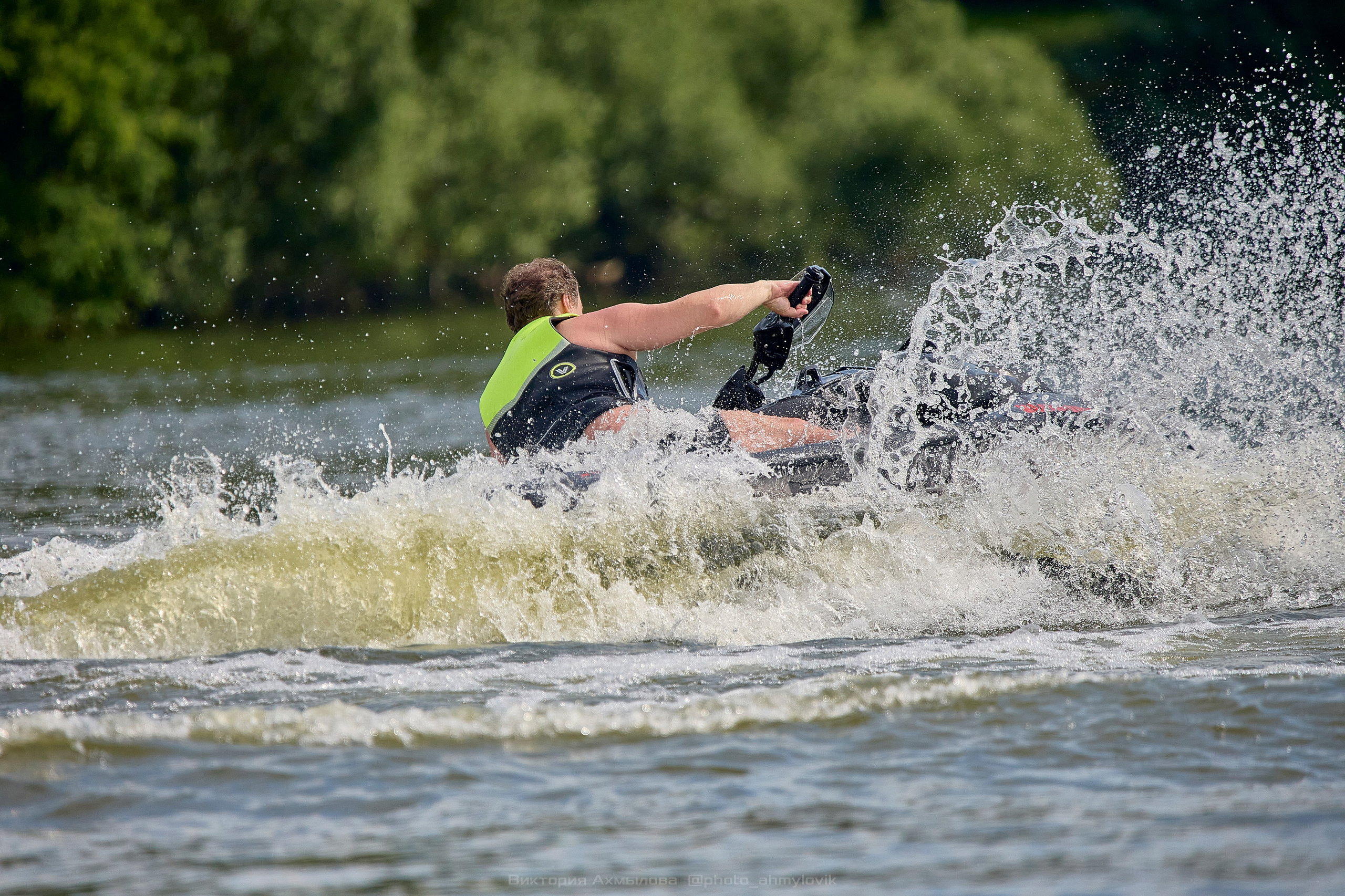 Аквабайки на Северке. Виктория Ахмылова. Фотограф в Москве