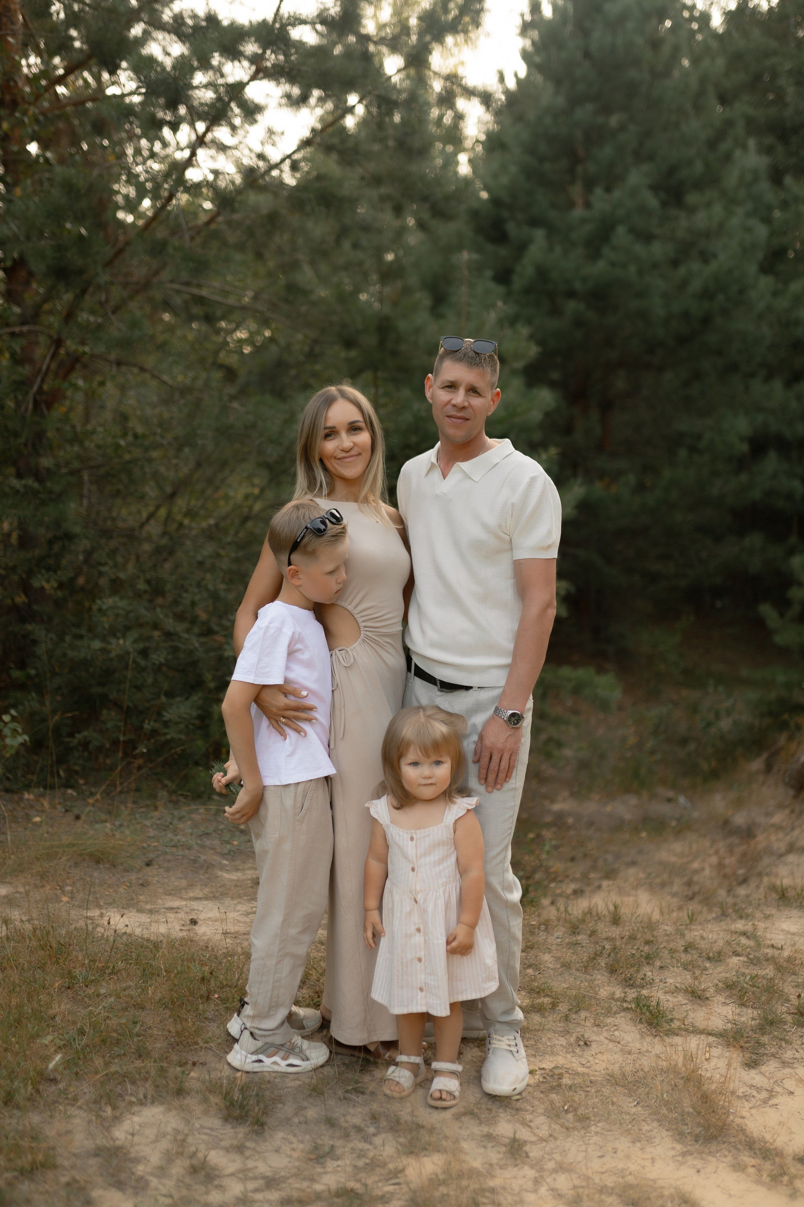 Алексей, Мария, Ваня и Варя. Фотограф Татьяна Семенова