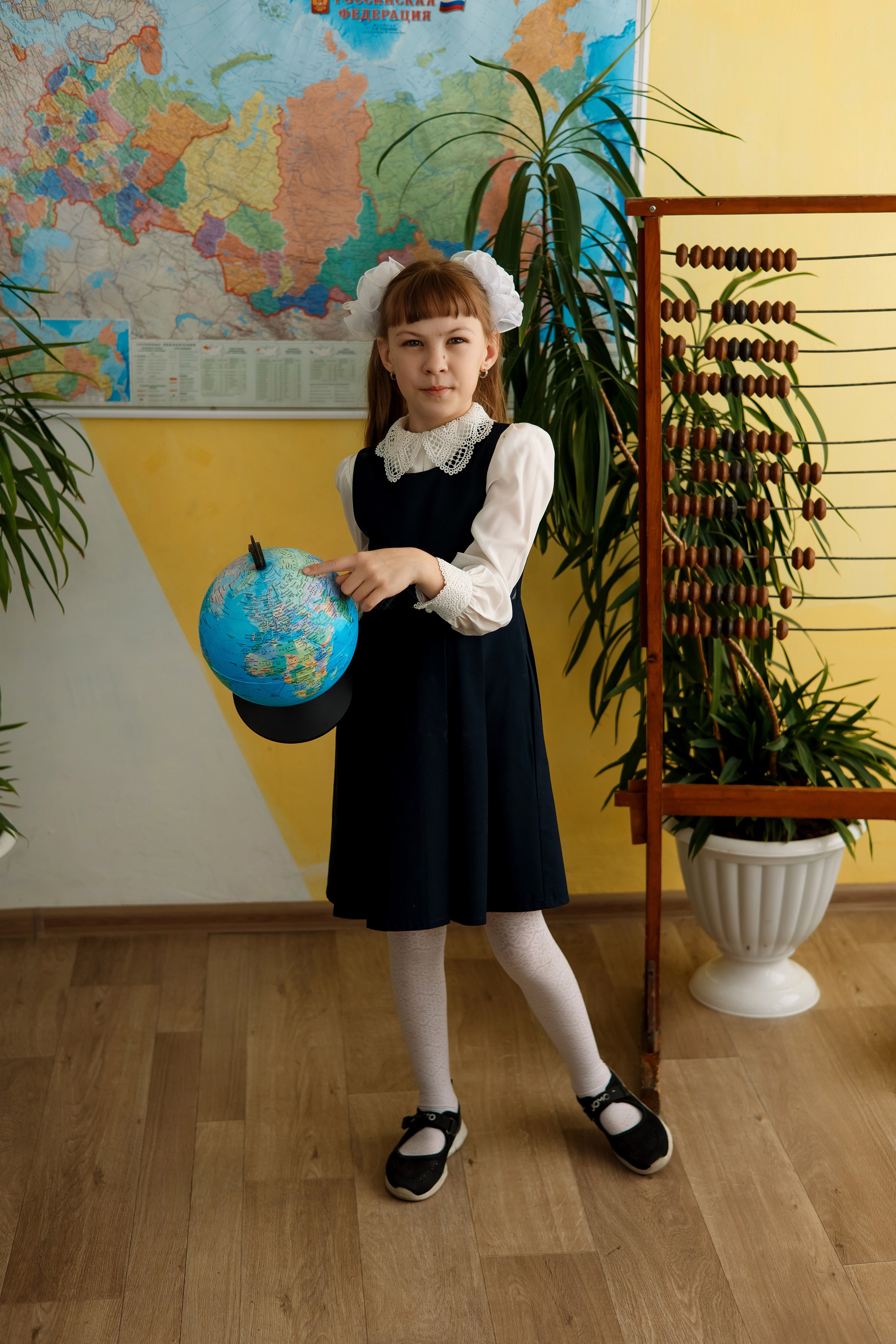 4 класс с. Барабаш. Фотограф Любовь Корниенко, Примоский край