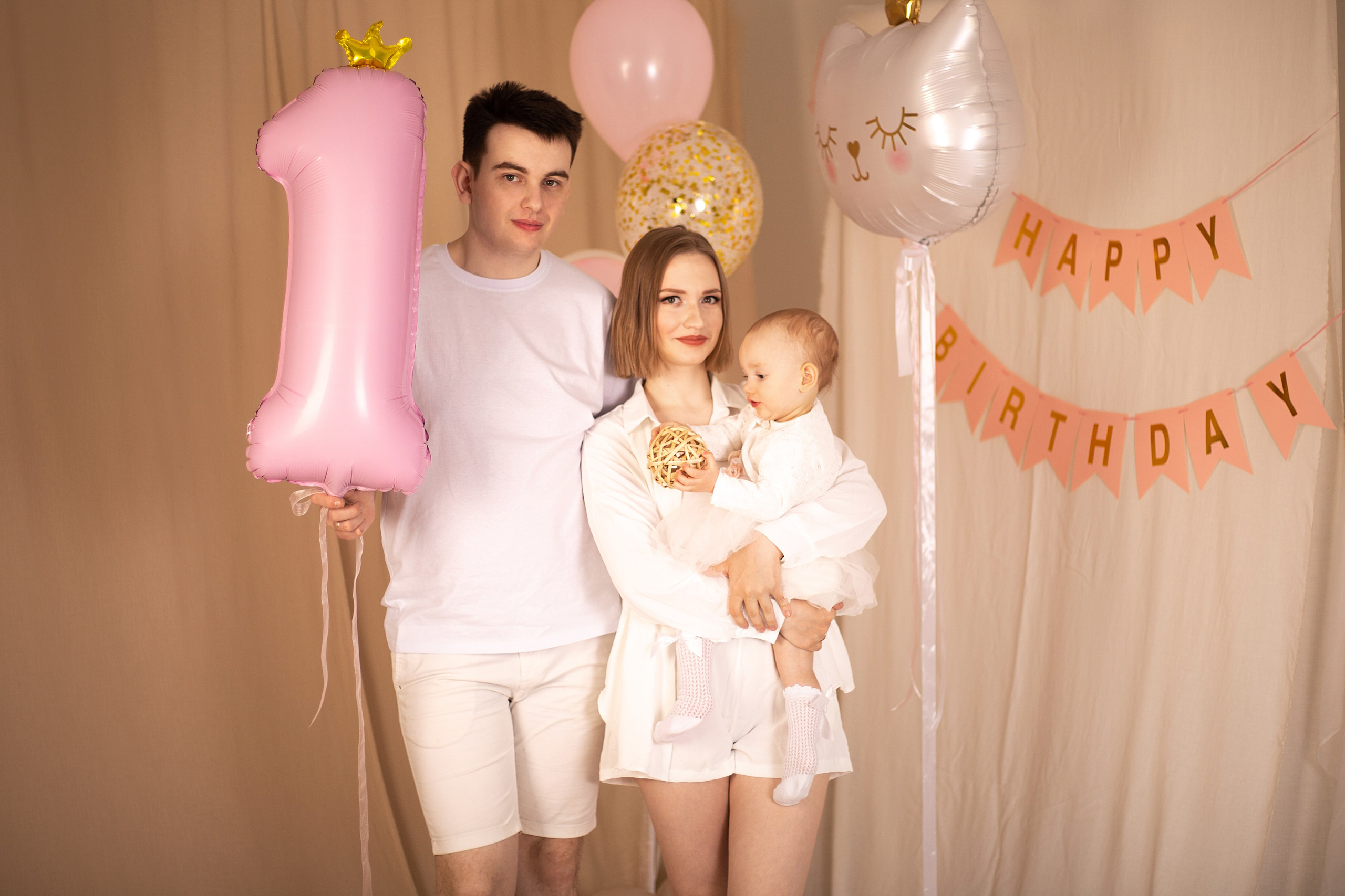 1 годик Евсении. Фотограф Анастасия Залевская