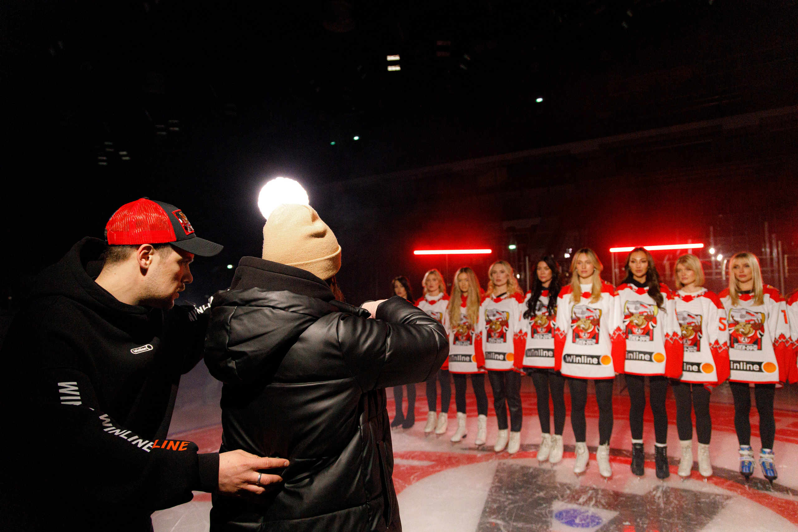 Бэкстейж съемки для Winline. Фотограф в Екатеринбурге Андрей Медведко