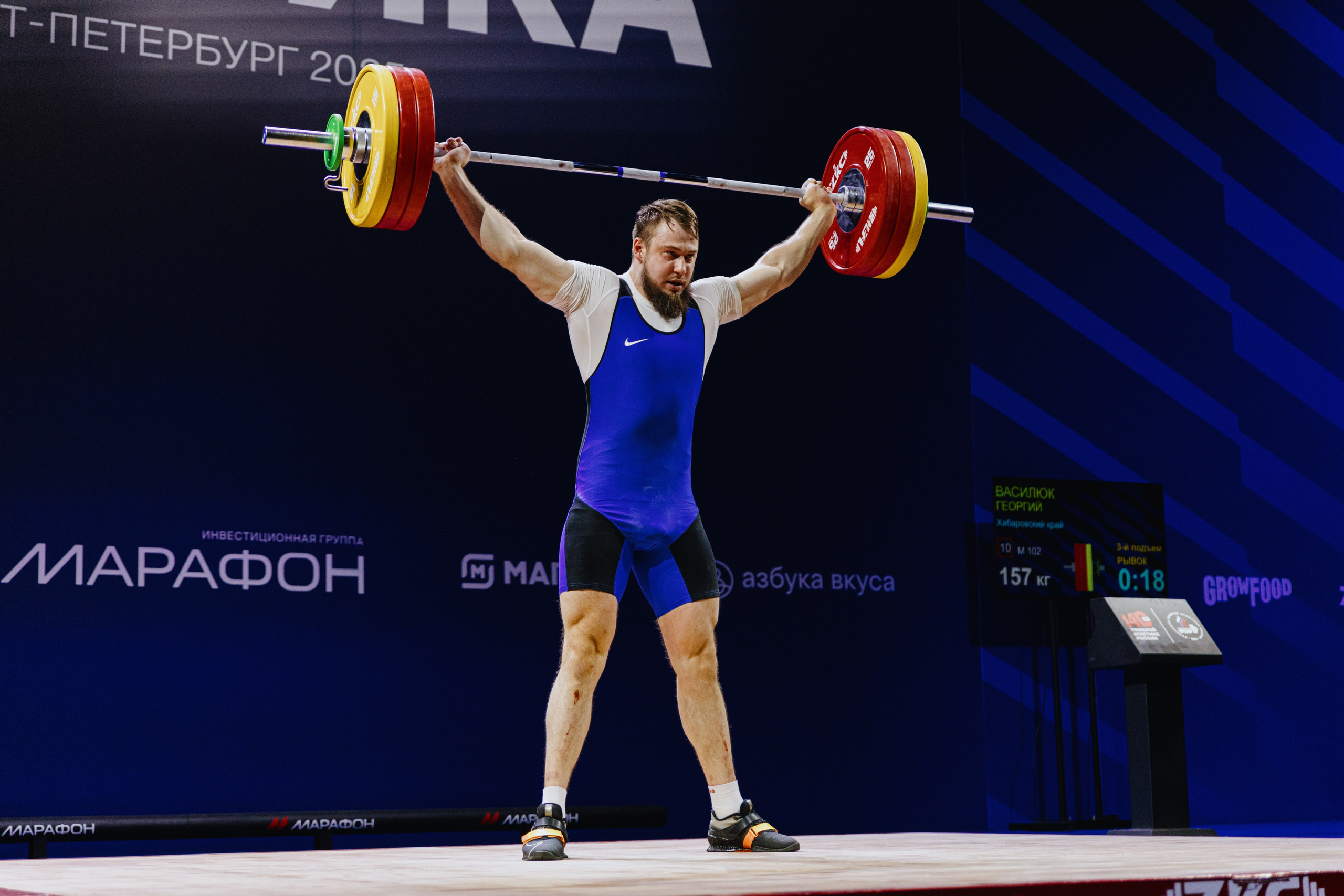 Чемпионат России по тяжелой атлетике 2025. Фотограф в Москве и Санкт-Петербурге Дарина