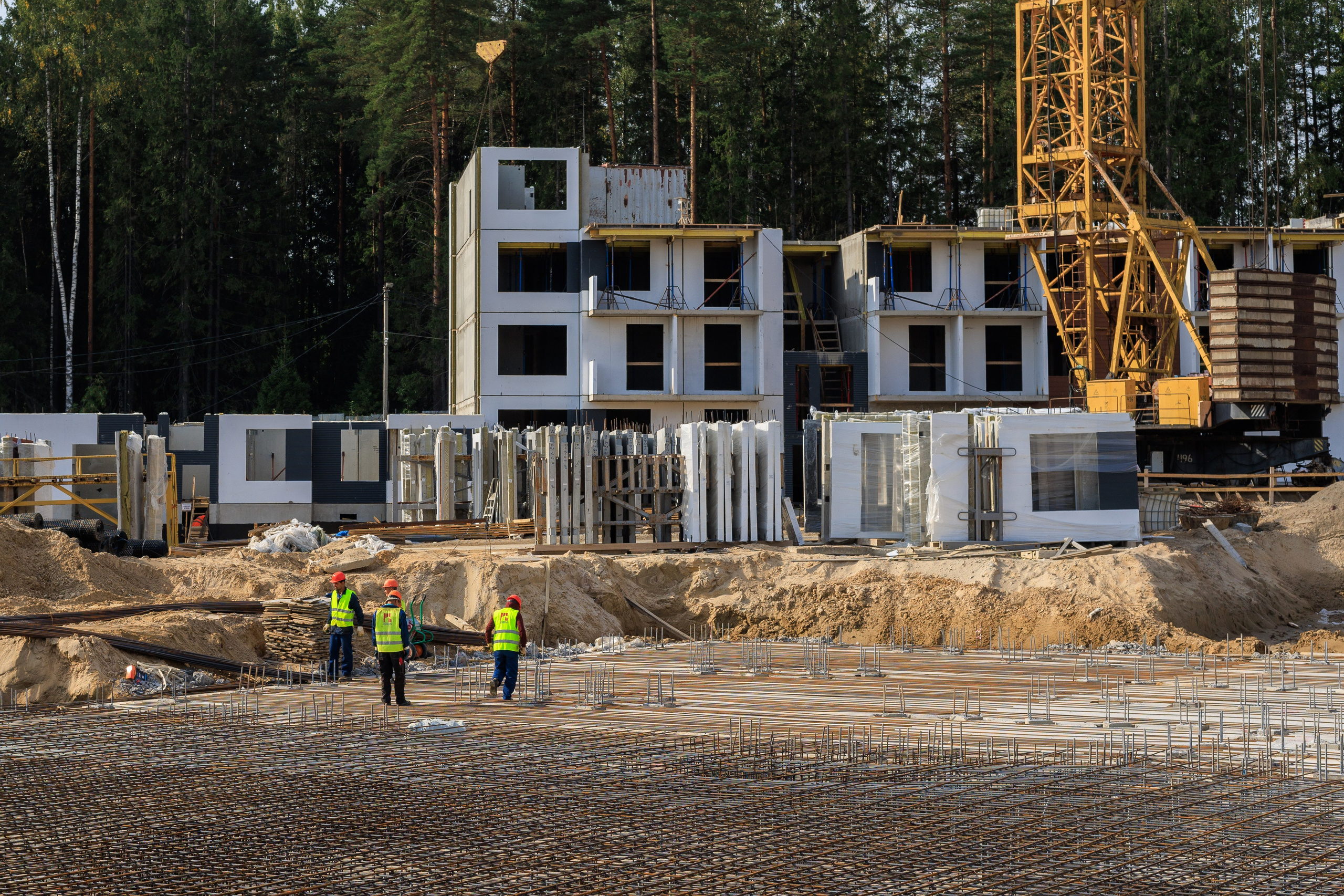 Архитектурная и репортажная фотосъёмка для застройщика