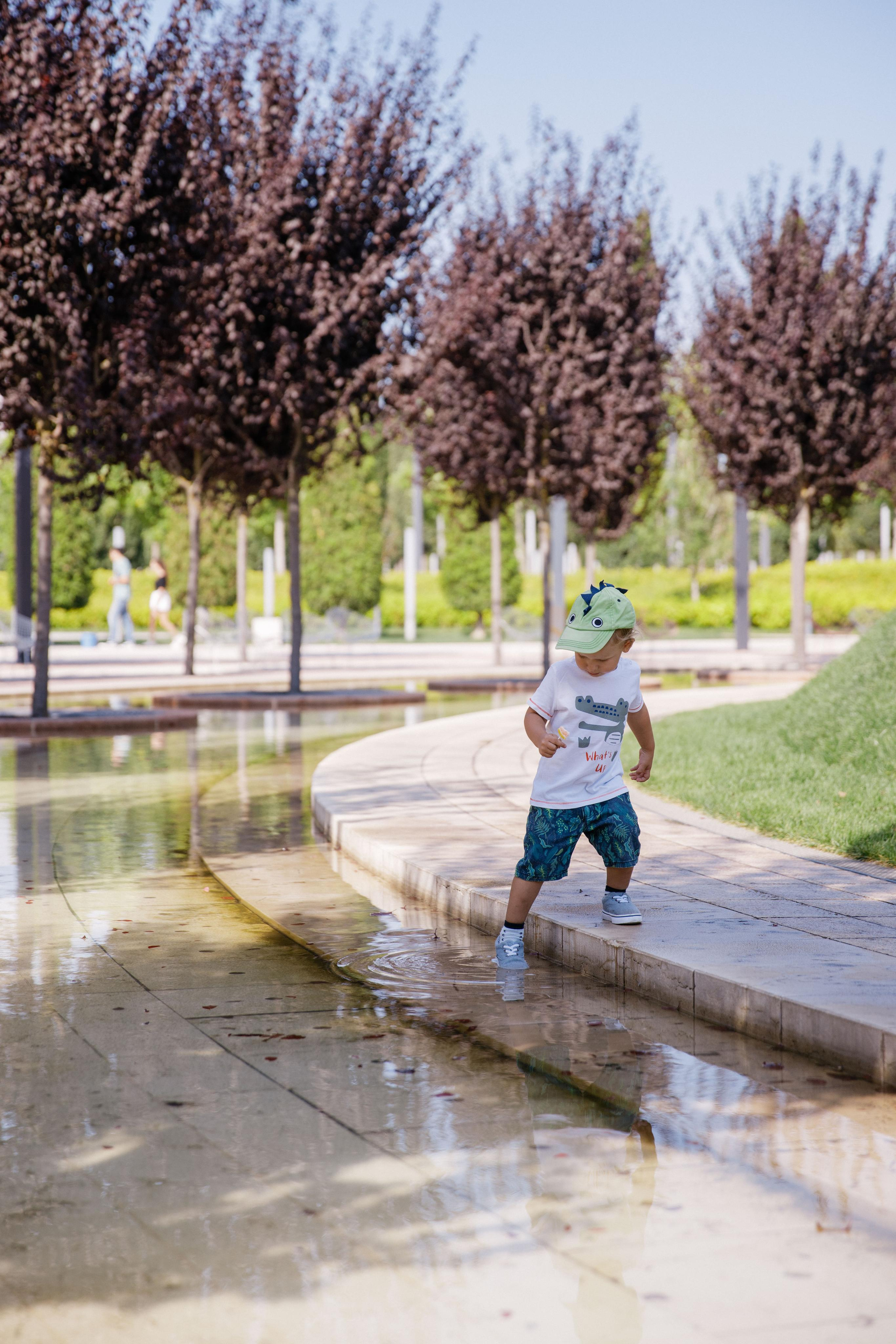 Семья Виктории. Парк Краснодар. Фотограф Андрей Баксов
