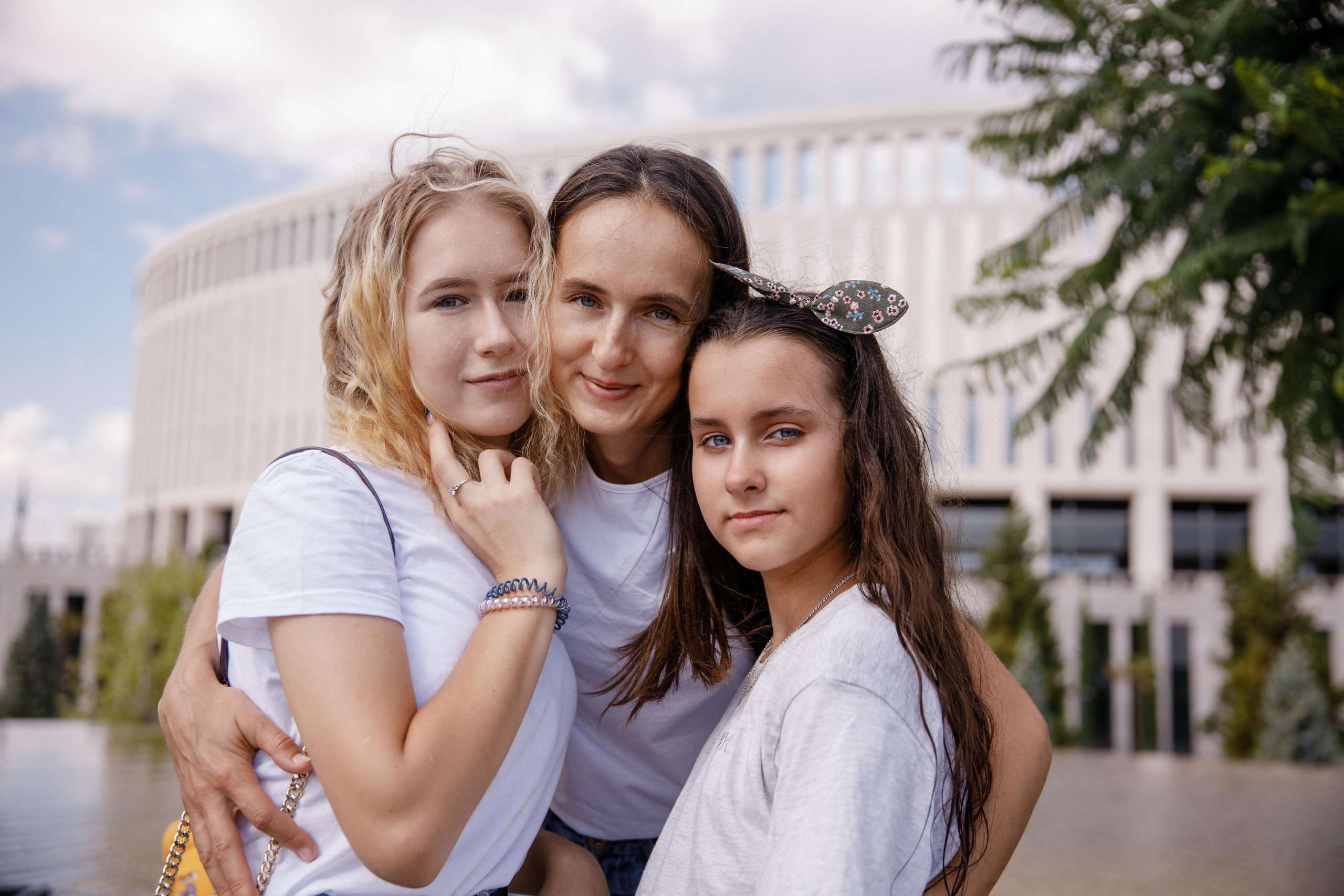 Семья Виктории. Парк Краснодар. Фотограф Андрей Баксов