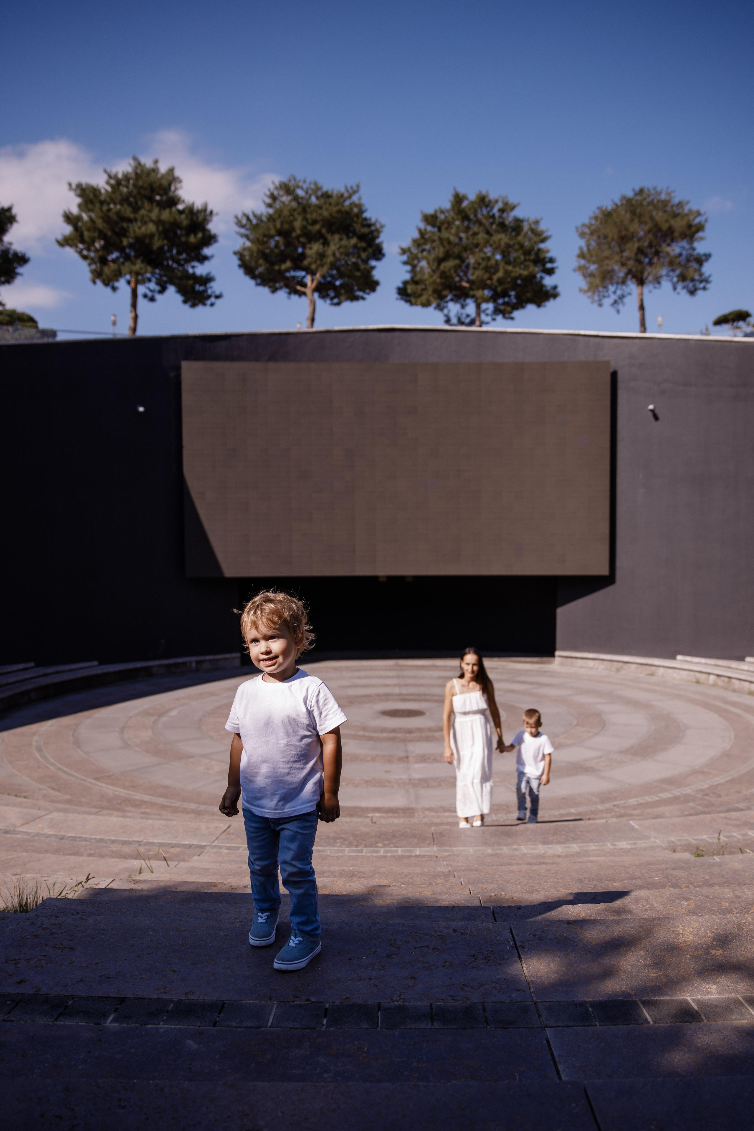 Семья Виктории. Парк Краснодар. Фотограф Андрей Баксов