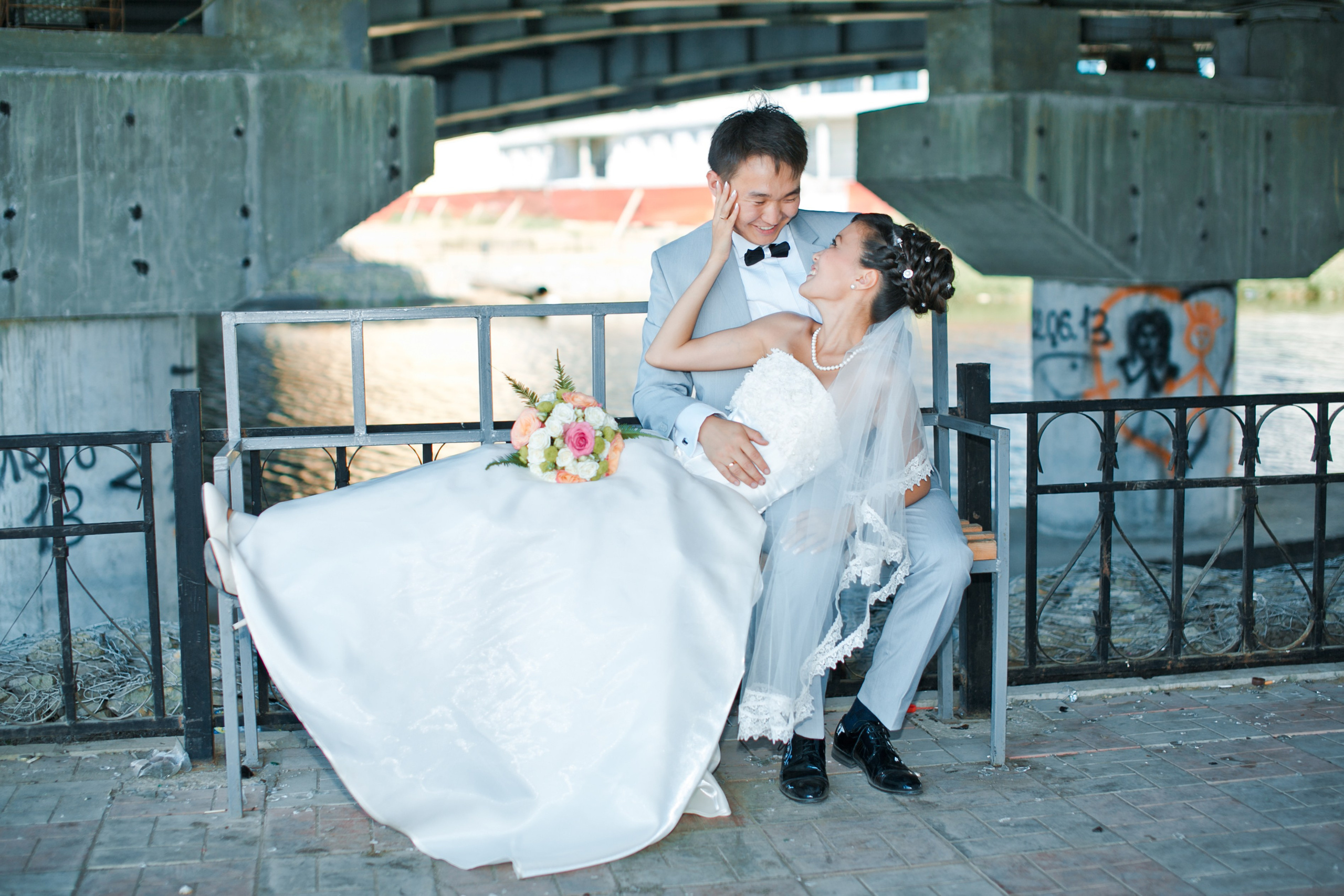 Летнее свадебное фото. Фотограф Надежда Куин, Якутск