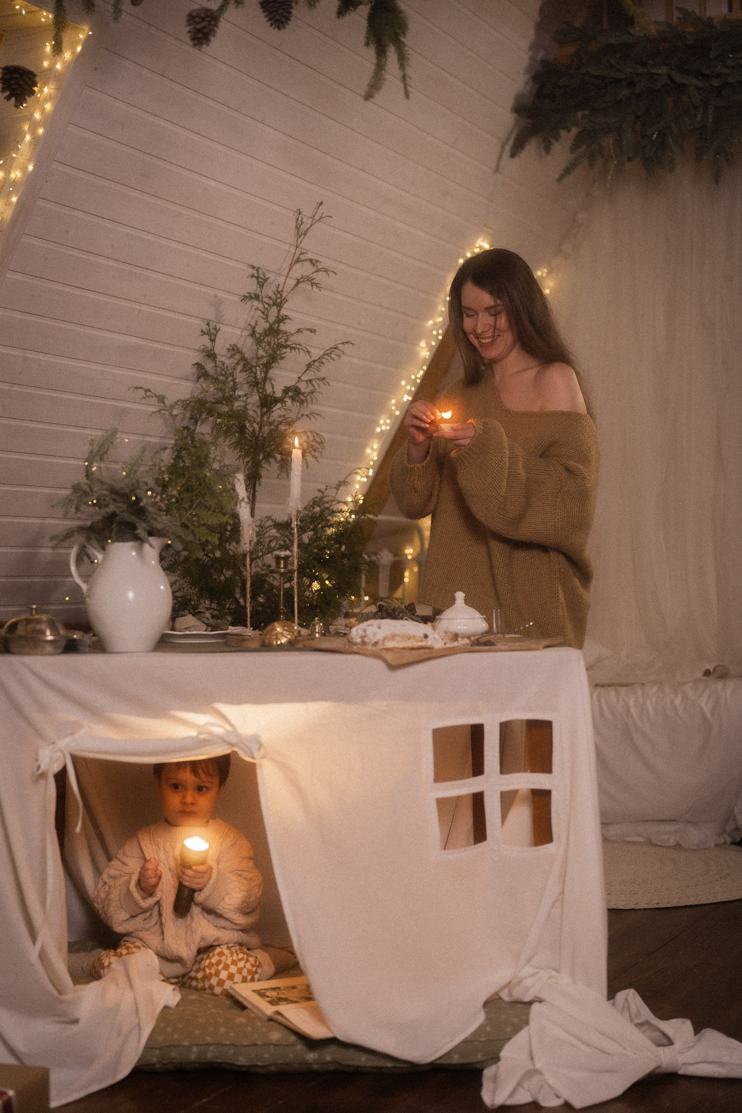 Семейная фотосессия в Доме Элли для Сереженьки и мамы Ланы. Семейный и детский фотограф в Сергиев Посаде, Хотьково Якимчук Любовь