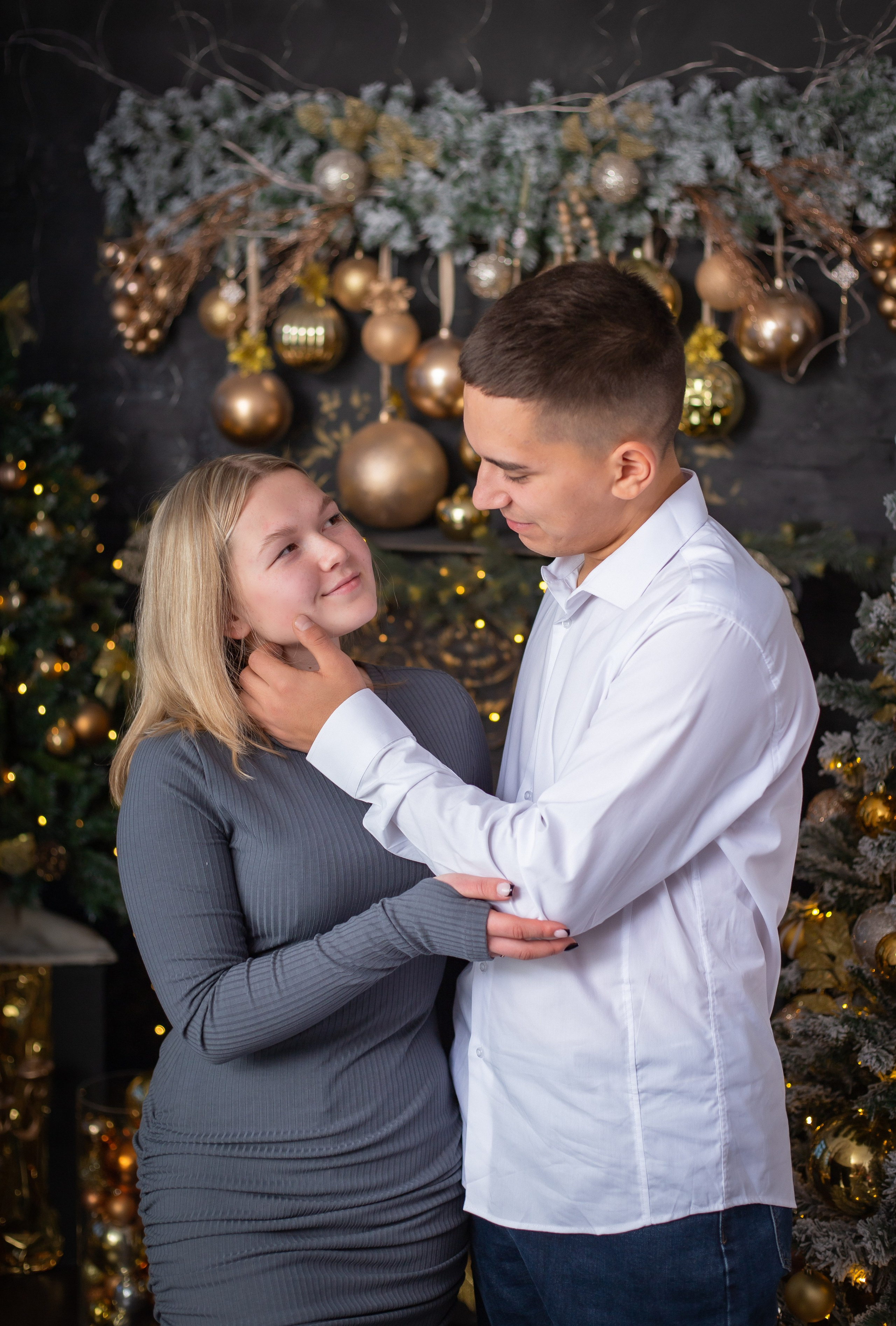 Новогодняя фотосессия в студии. Фотограф Татьяна Орлова