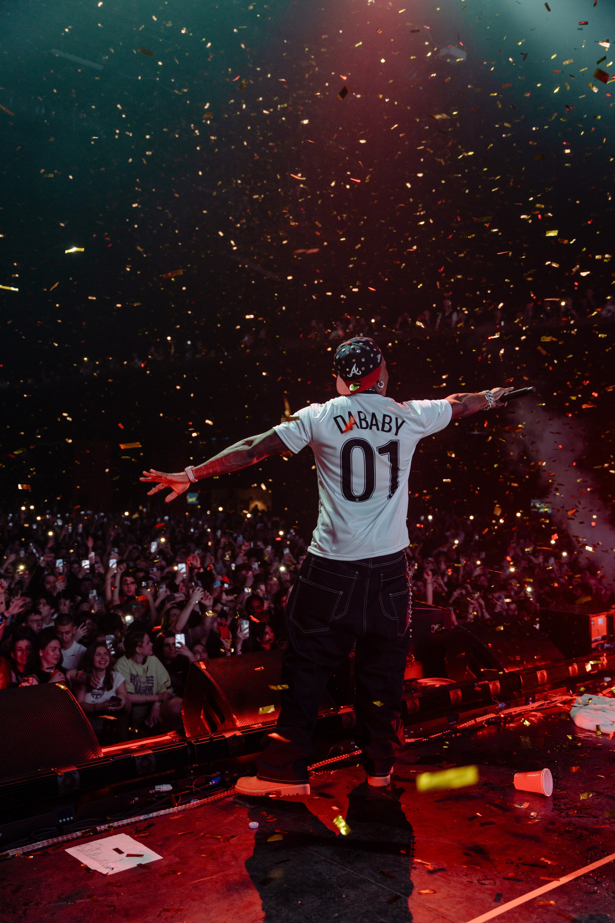 DaBaby в Москве в VK STADIUM. Репортажный фотограф Москва Сергей Дружинин