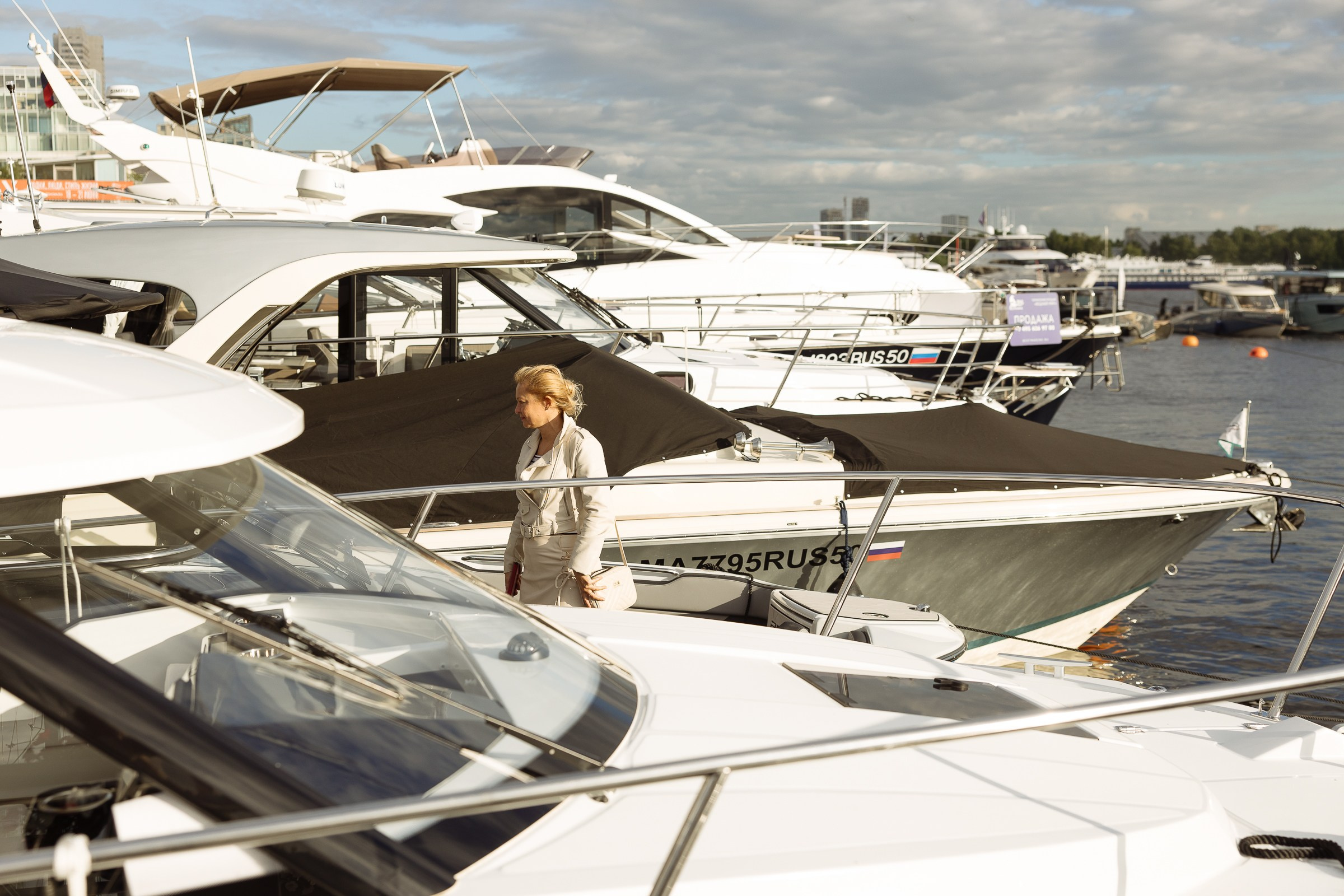 Выставка яхт и катеров. Ryal Yacht Club. Фотограф в Москве