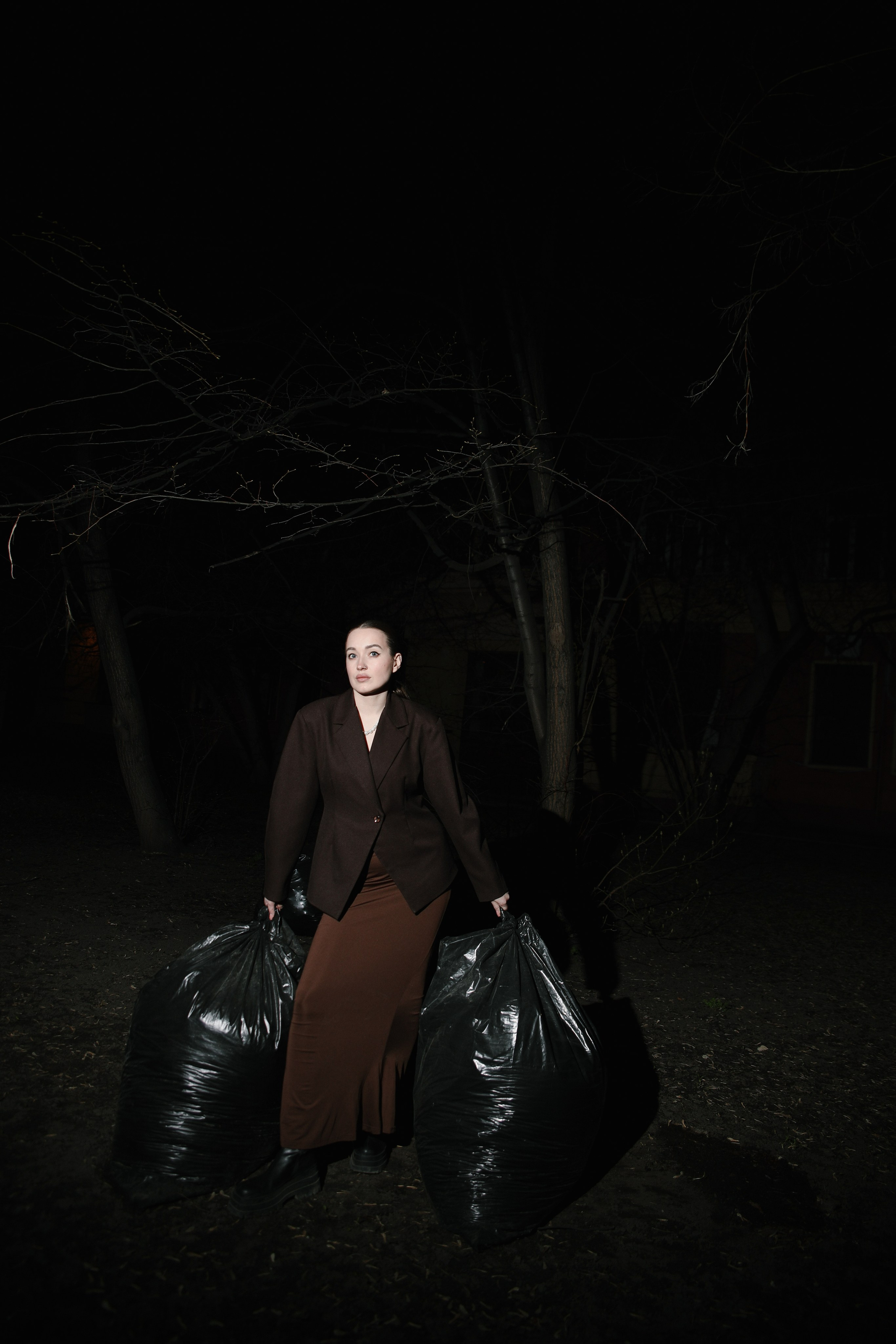 Ночная прогулки. Индивидуальный фотограф Новосибирск Настя