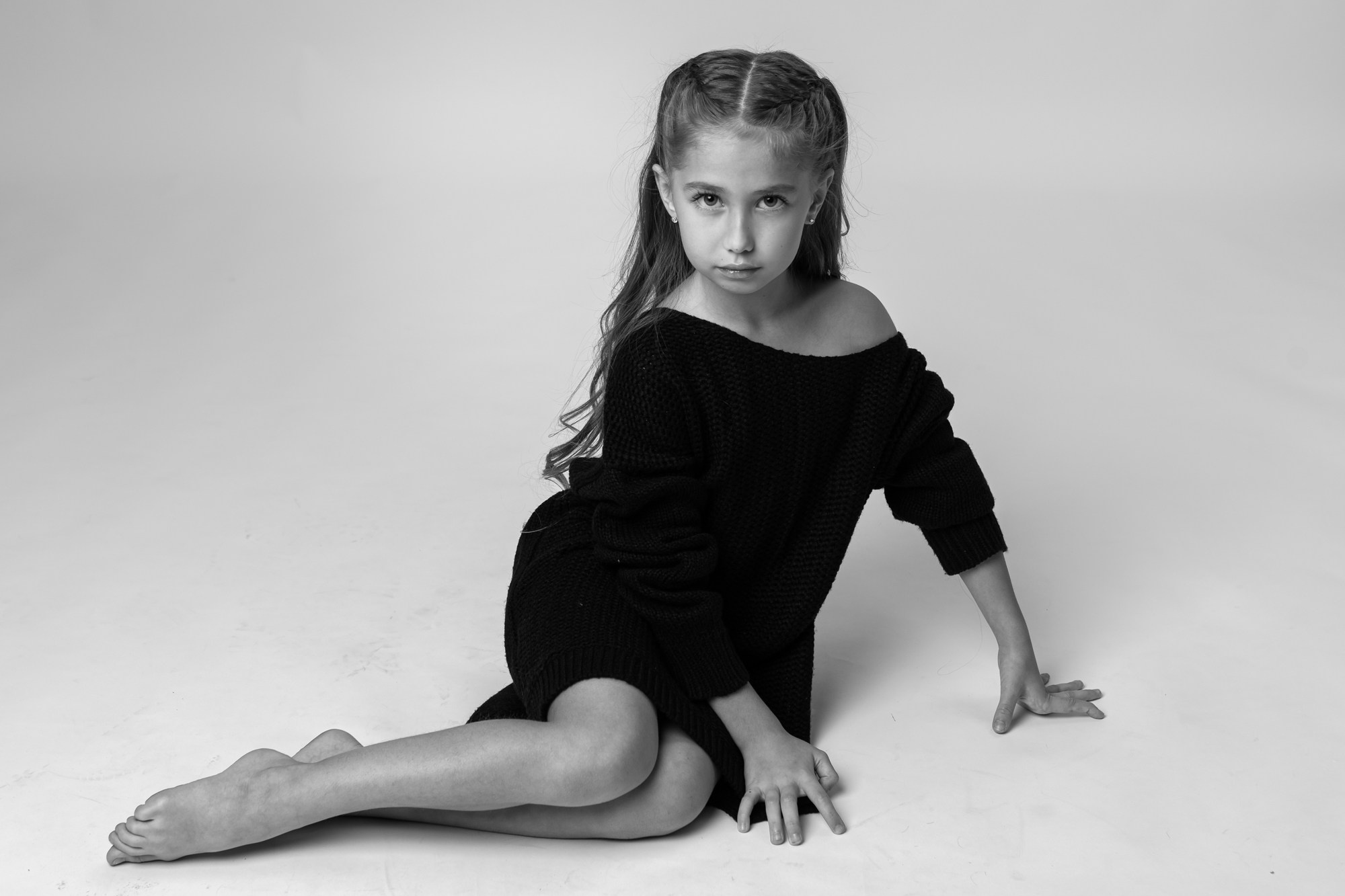 Детская семейная фотосессия в студии. Фотограф в Оренбурге. Профессиональный фотограф