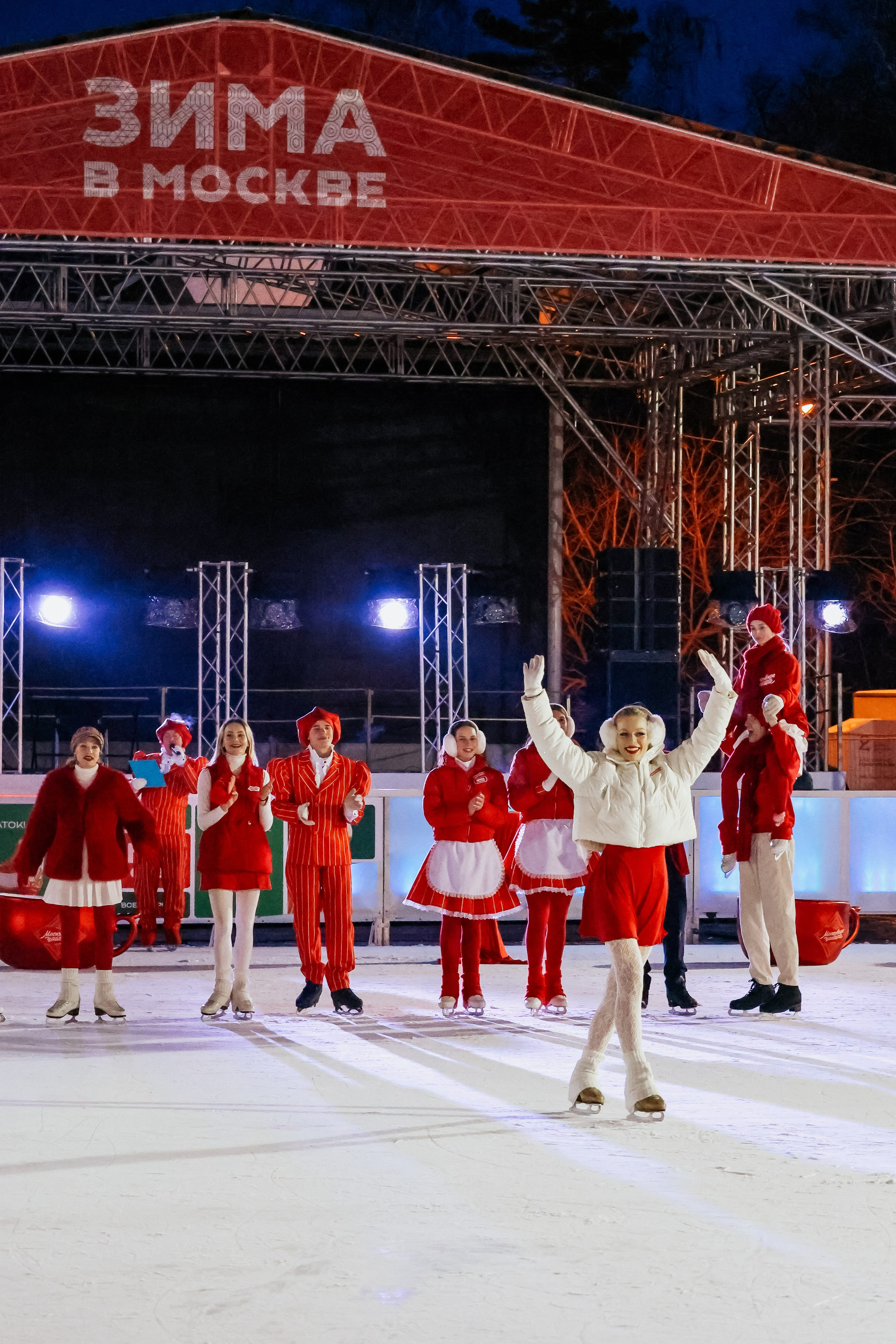Ледовое шоу Сокольники Московское Чаепитие. Фотограф и видеограф Анна Домашенко