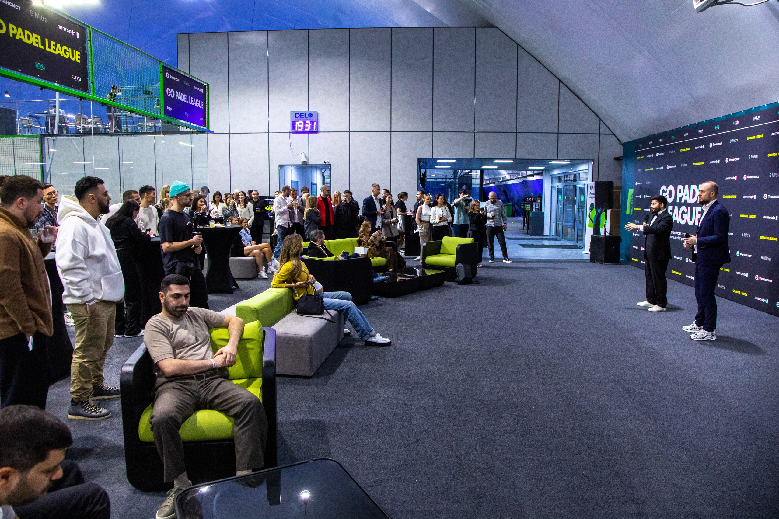 GoPadel открытие. GoPadel League галерея
