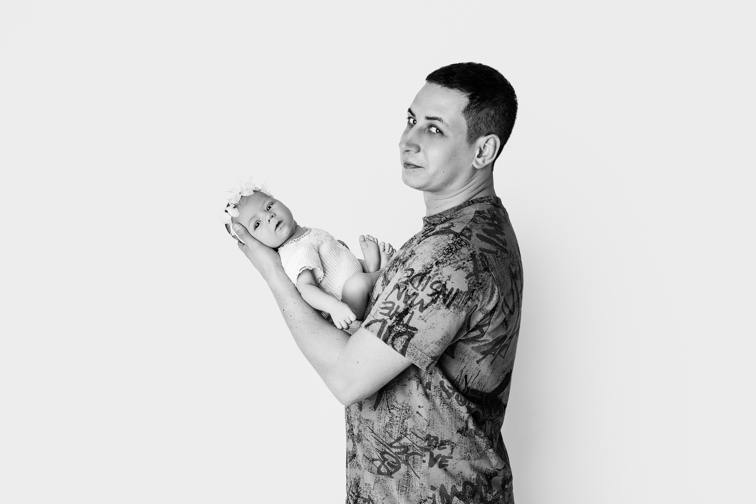 Алена и семья, 17 дней. Фотограф новорожденных в Нижнем Новгороде Надежда Кадылкина