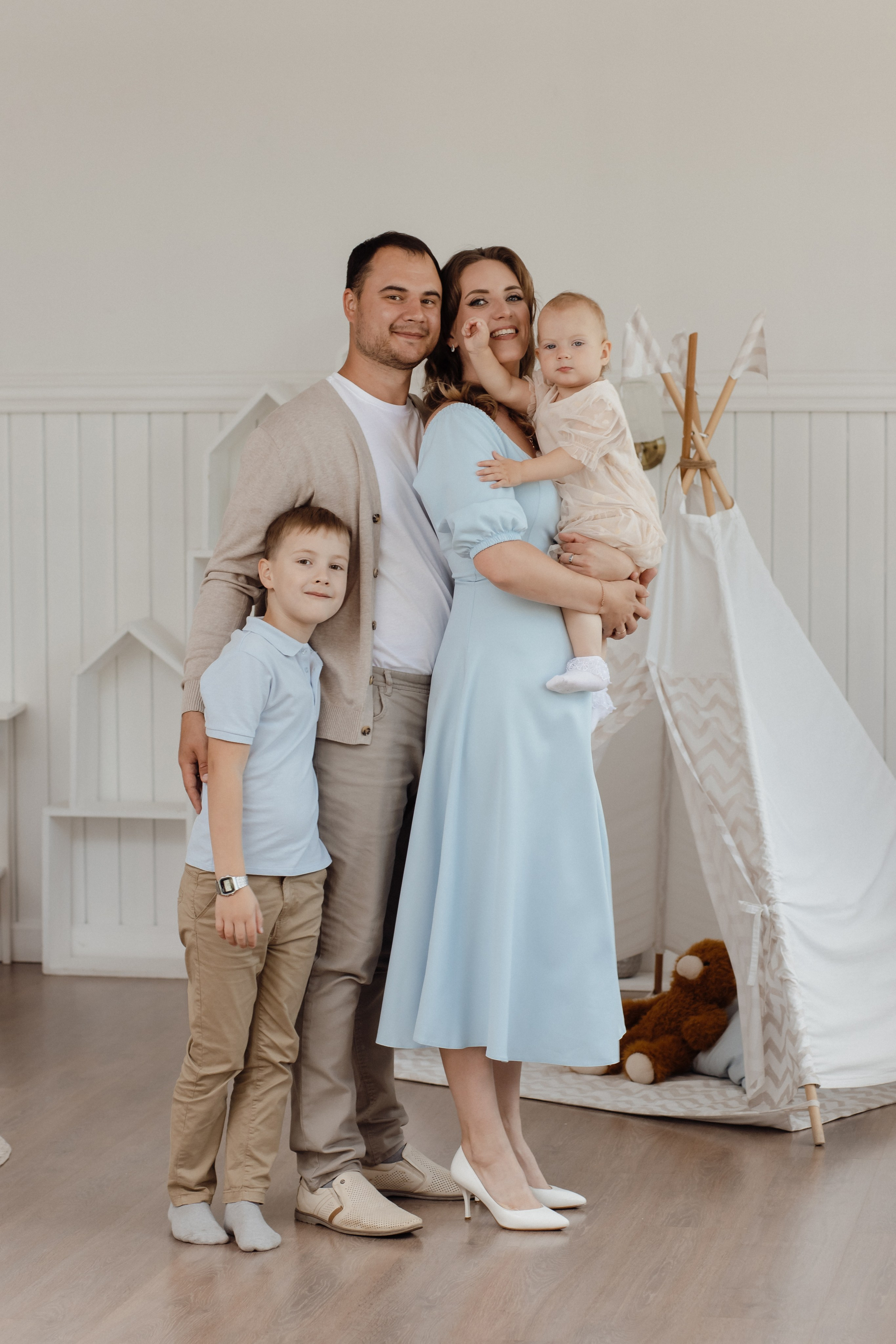 Для четверых. Семейный и свадебный фотограф в Челябинске Мария Леонтьева