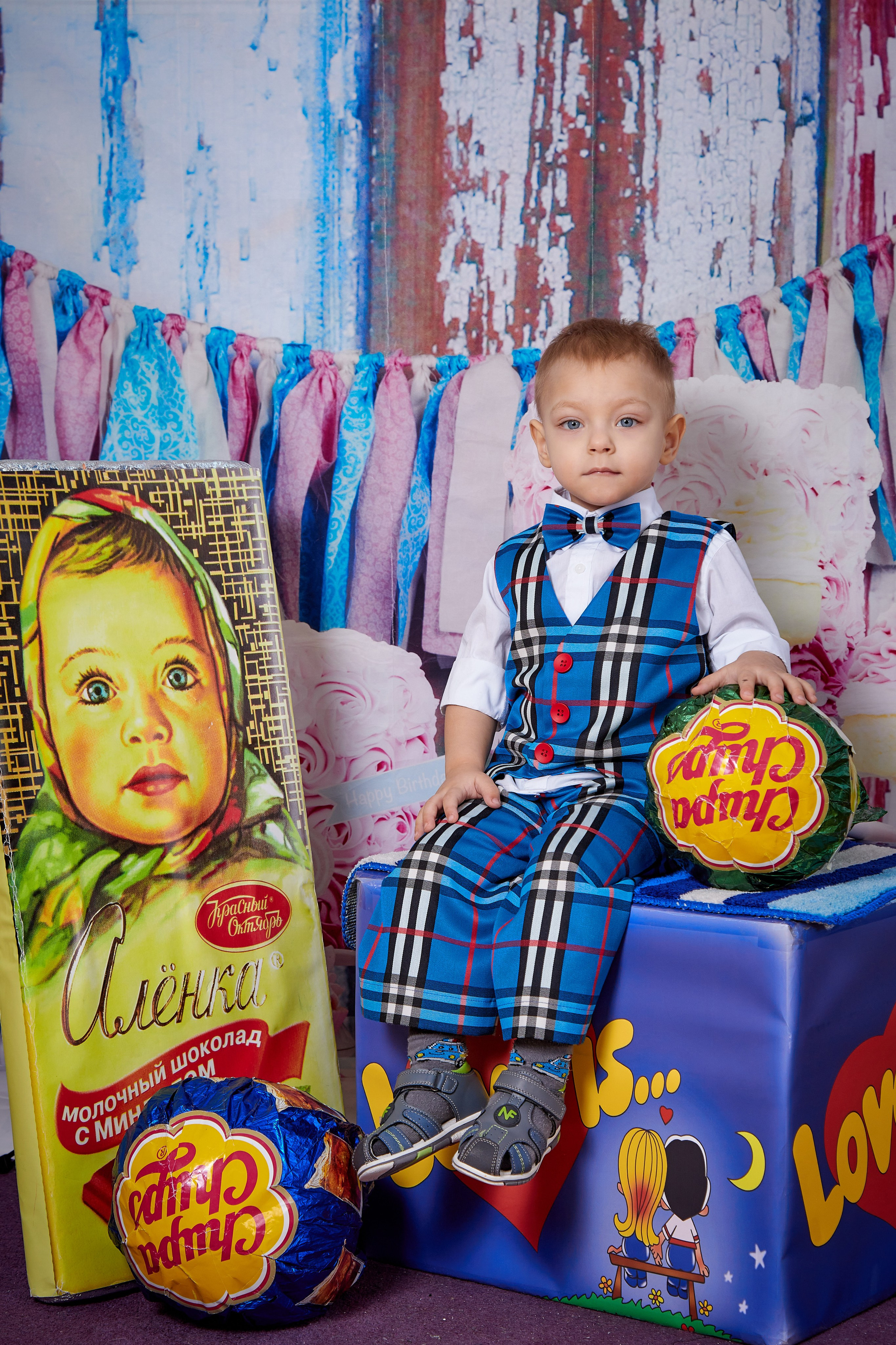 Чупа-чупс. Детская выездная фотостудия