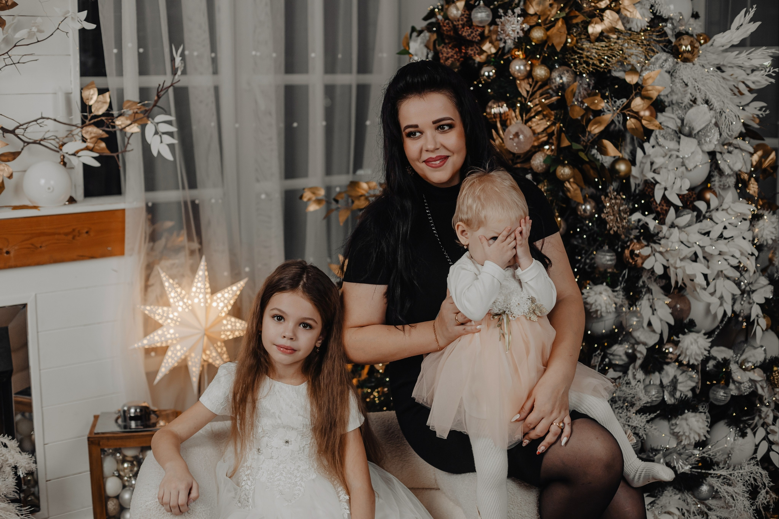 Оля с семьей. Фотограф Брянск