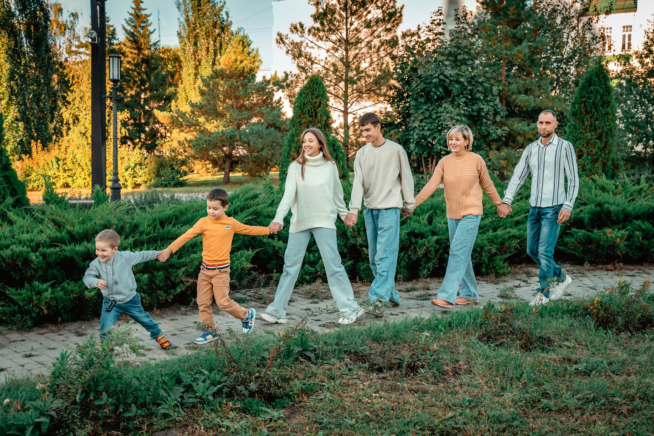 Семейные съёмки на улице. Фотограф Валентина Полунина