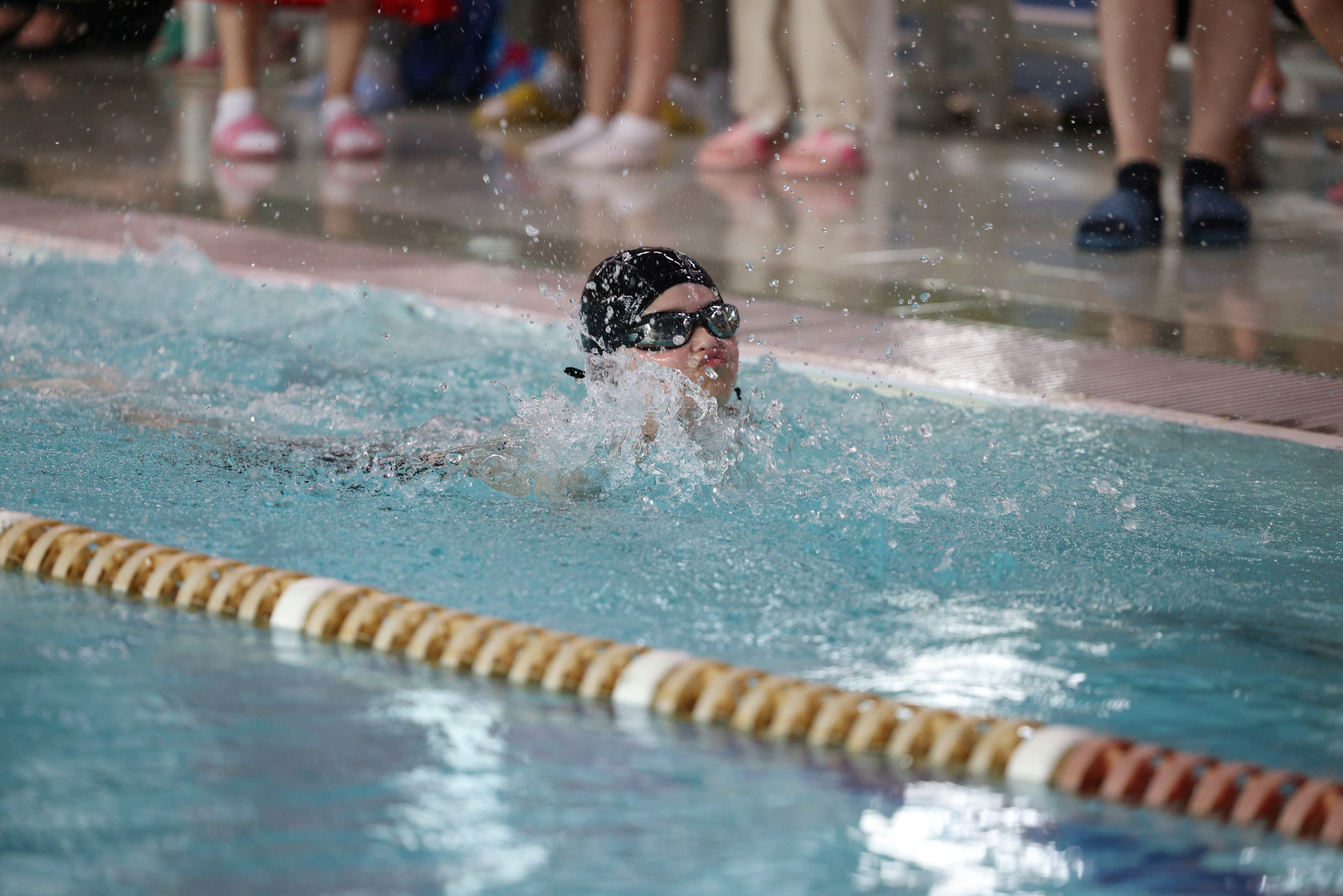 Веселый дельфин. Плавание. Дети 8-9 лет. Фотограф Александр Заломаев