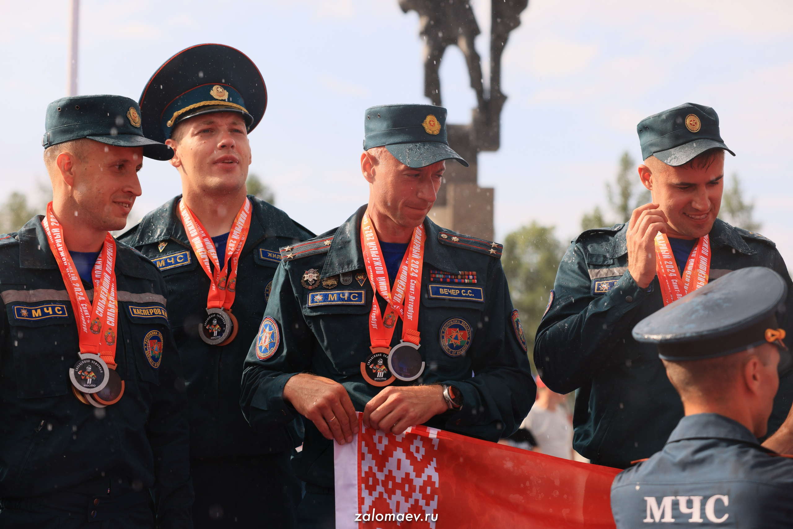 Сильнейший пожарный. Фотограф Александр Заломаев