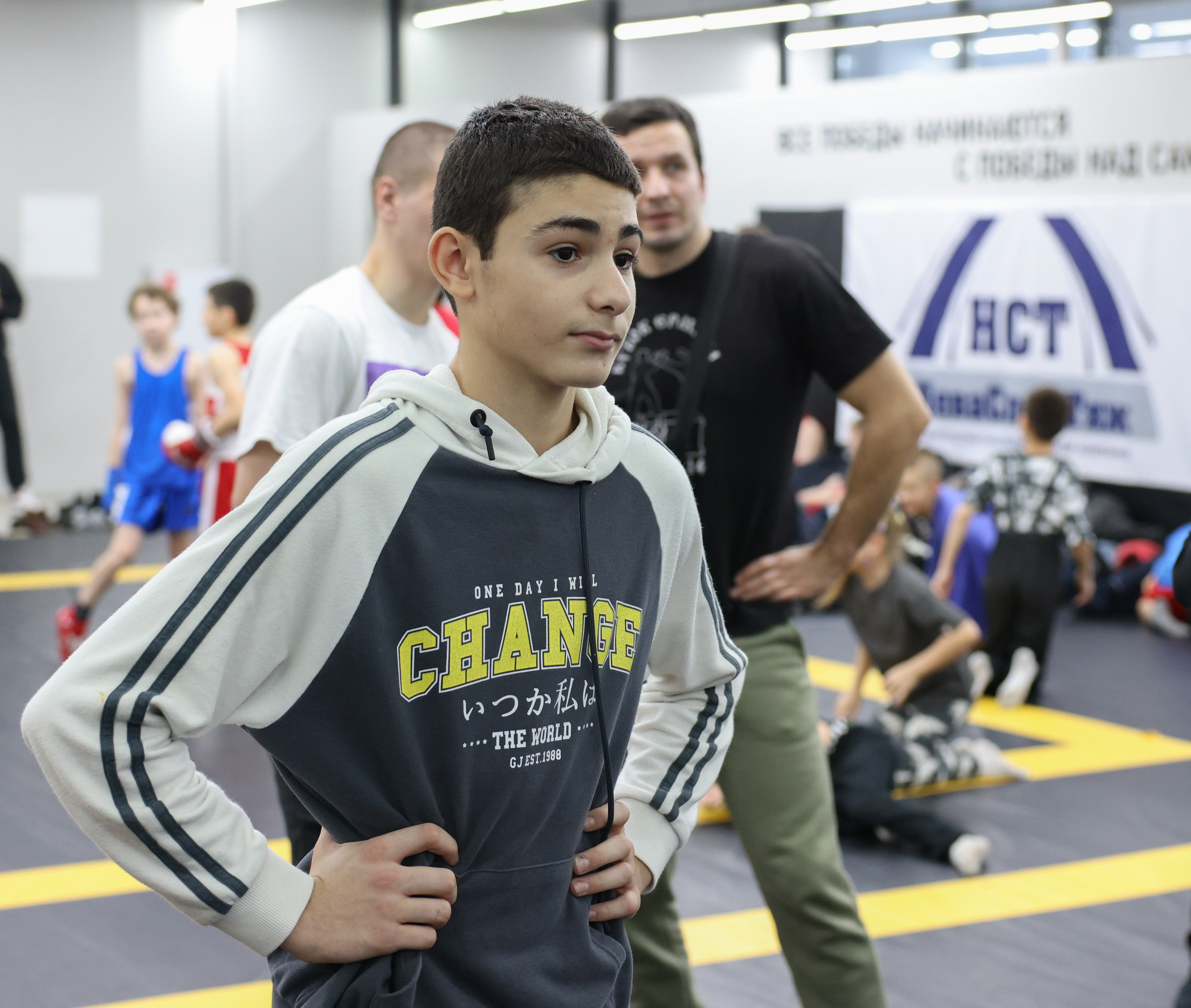 Открытый ринг «кубок ООО «ТЭК НеваСпецТяж». Фотограф Александр Заломаев