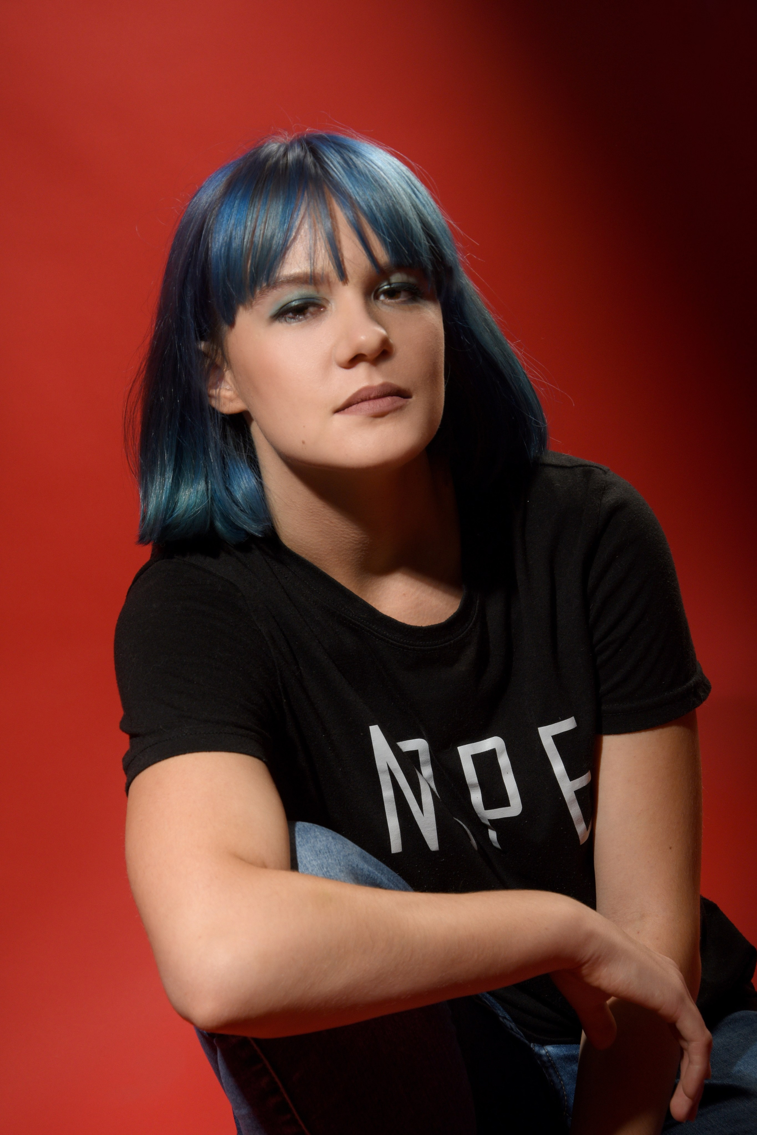 Blue hair. Фотограф Сергей Феденко