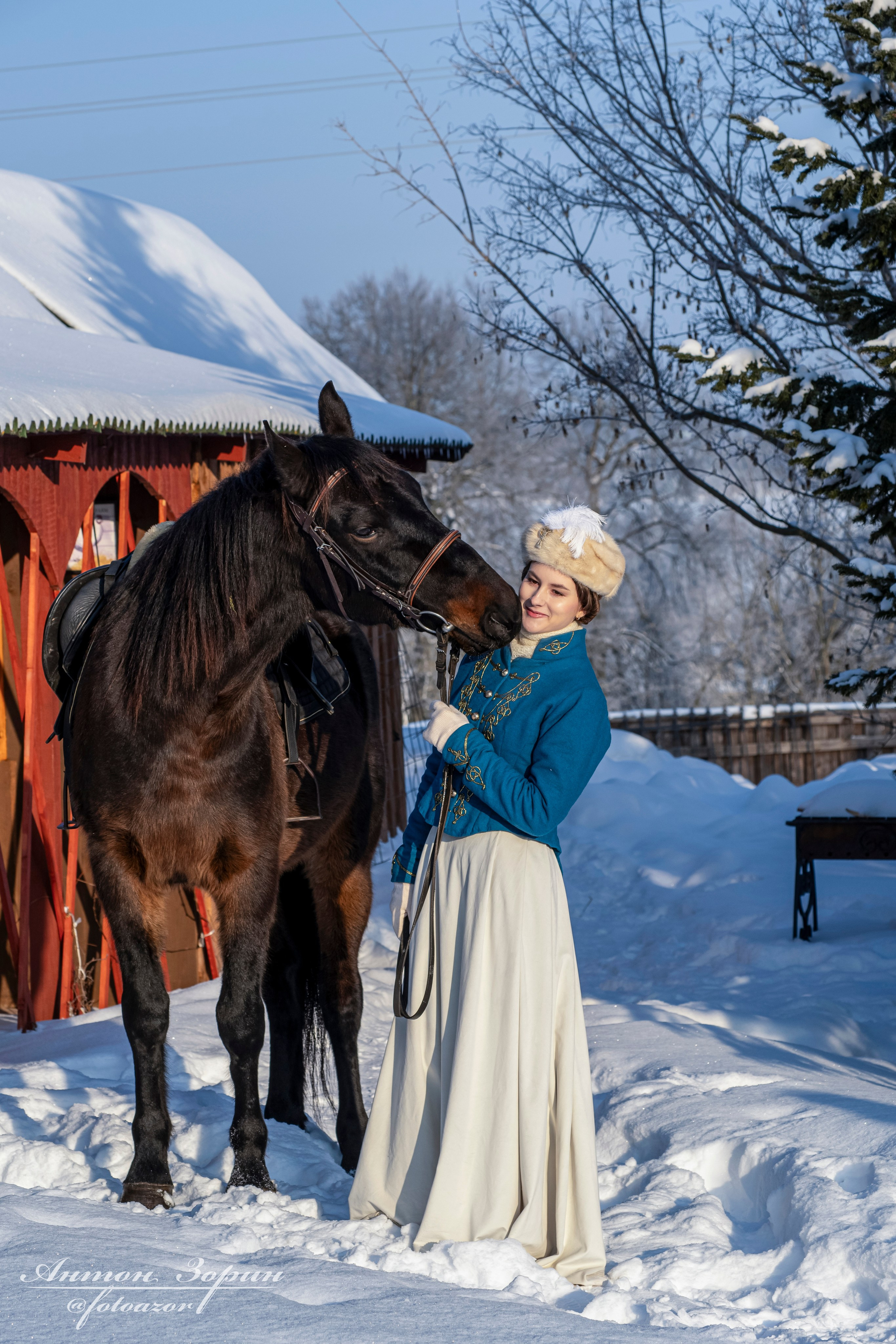 Конная охота. Семейный и детский фотограф Антон Зорин